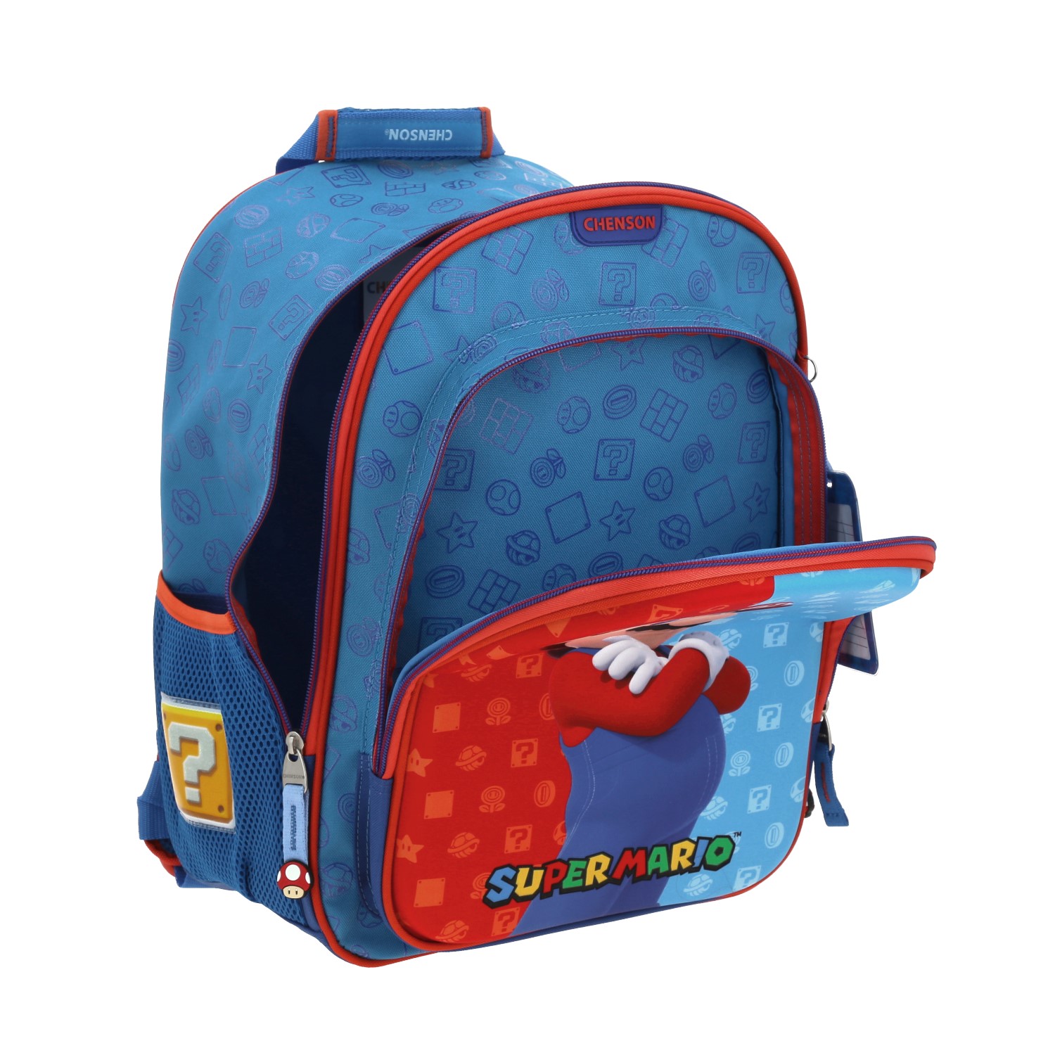 Foto 5 | Mochila Escolar Grande Primaria Chenson Mario Bros Dulp Mb66078-9