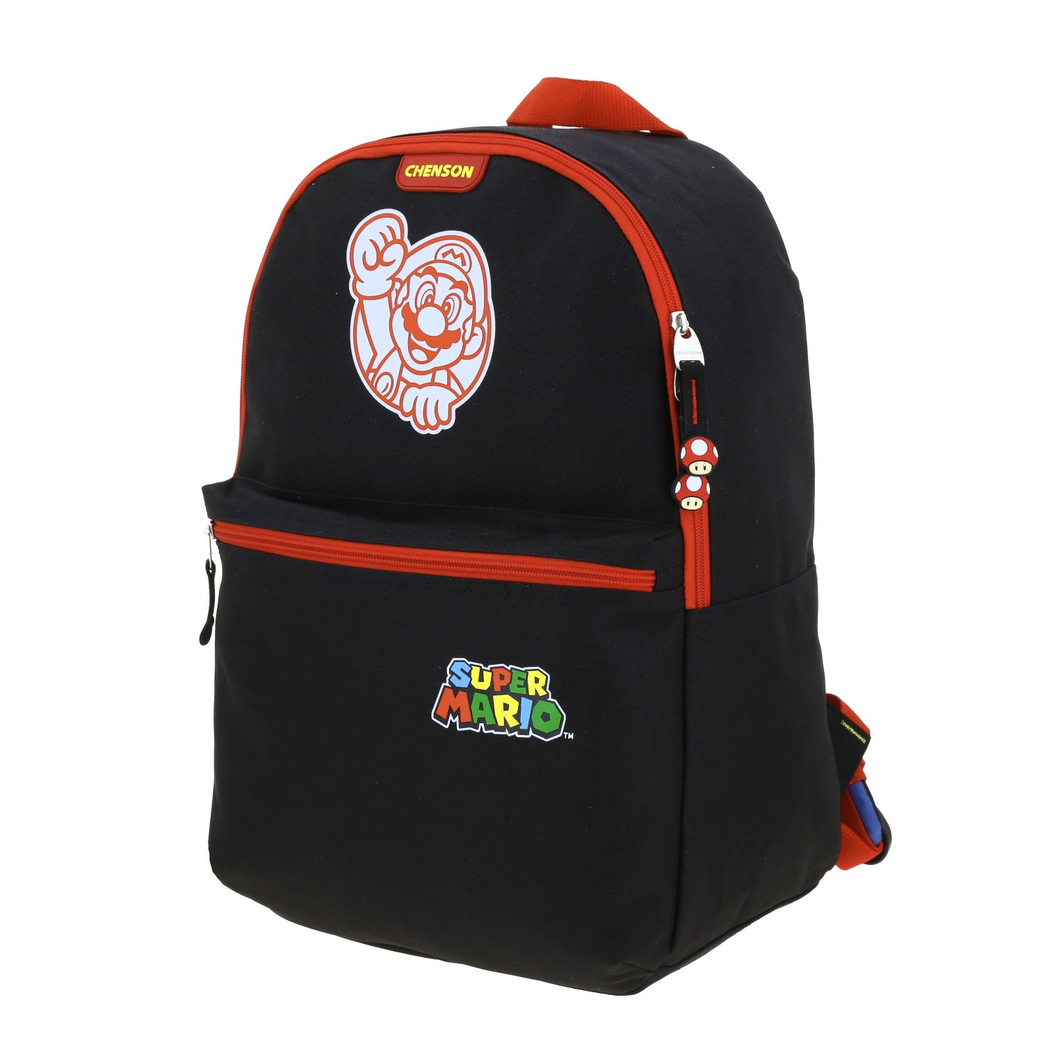 Foto 3 pulgar | Mochila Escolar Grande Chenson Mario Bros Logo Tonsky Mb66505-3