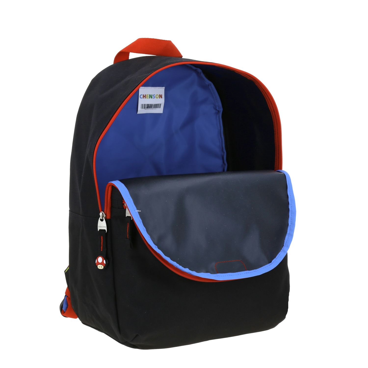 Foto 6 pulgar | Mochila Escolar Grande Chenson Mario Bros Logo Tonsky Mb66505-3