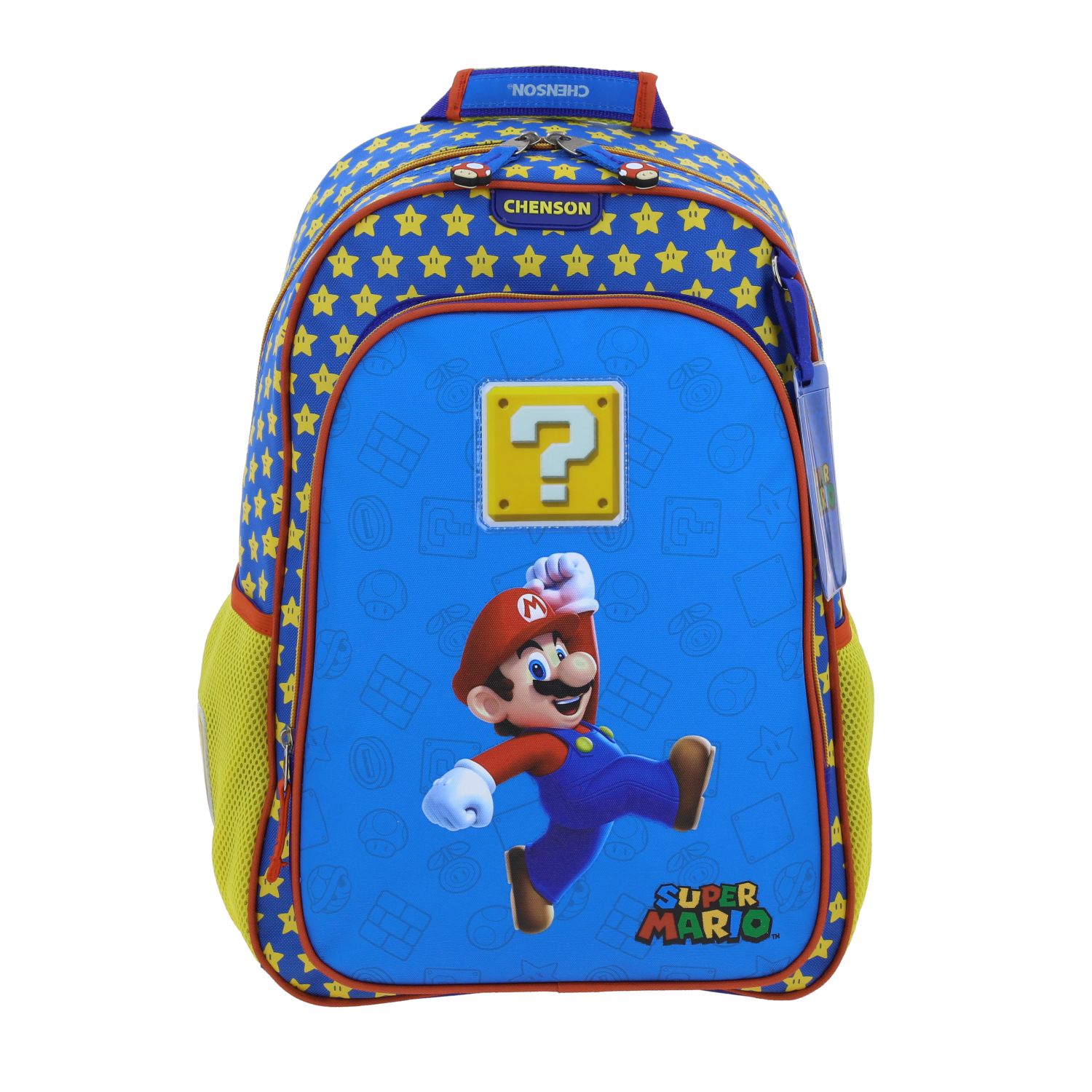 Mochila Grande Escolar Chenson Mario Bros Primaria Powp Mb66306-9