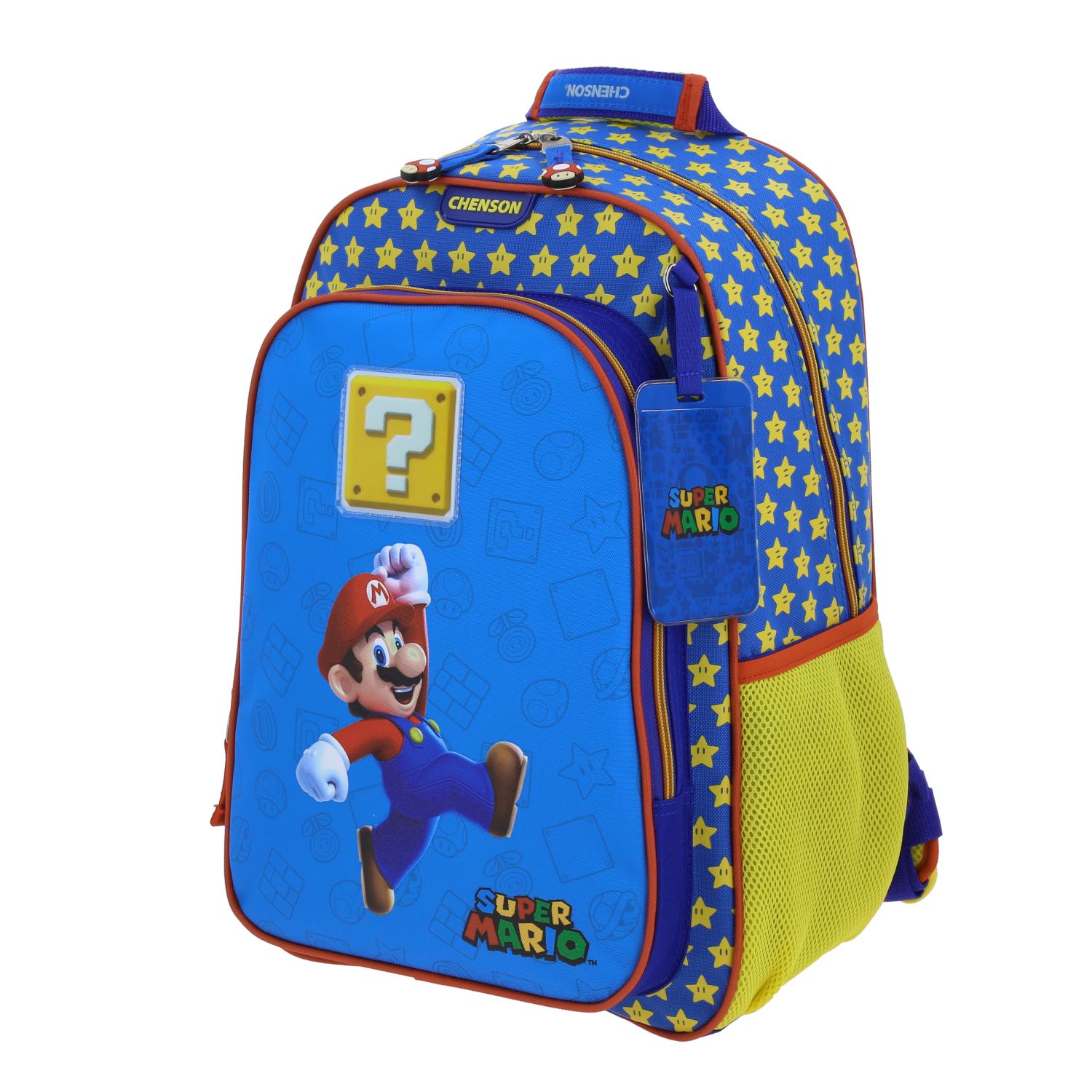 Foto 3 pulgar | Mochila Grande Escolar Chenson Mario Bros Primaria Powp Mb66306-9