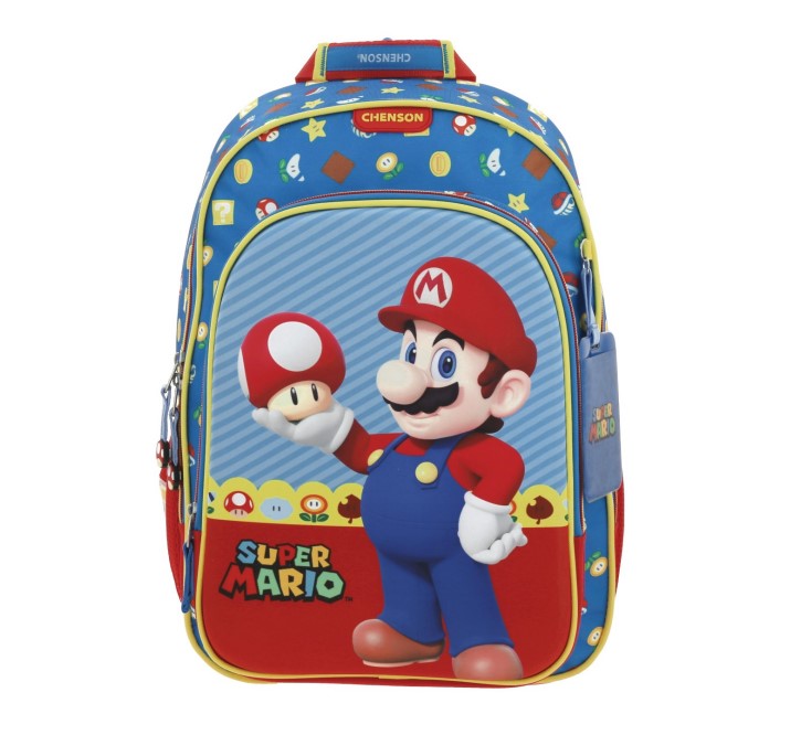 Mochila Escolar Chenson Mario Bros Escolar Mush Mb66259-9