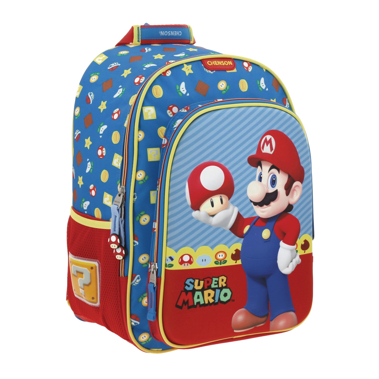 Foto 4 pulgar | Mochila Escolar Chenson Mario Bros Escolar Mush Mb66259-9