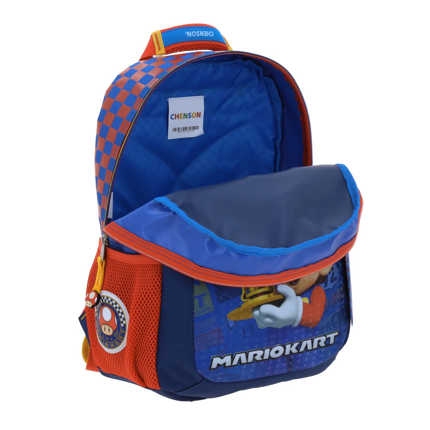 Foto 5 pulgar | Mochila Mediana Escolar Chenson Mariokart Con Trofeo Veloz Mb66419-9