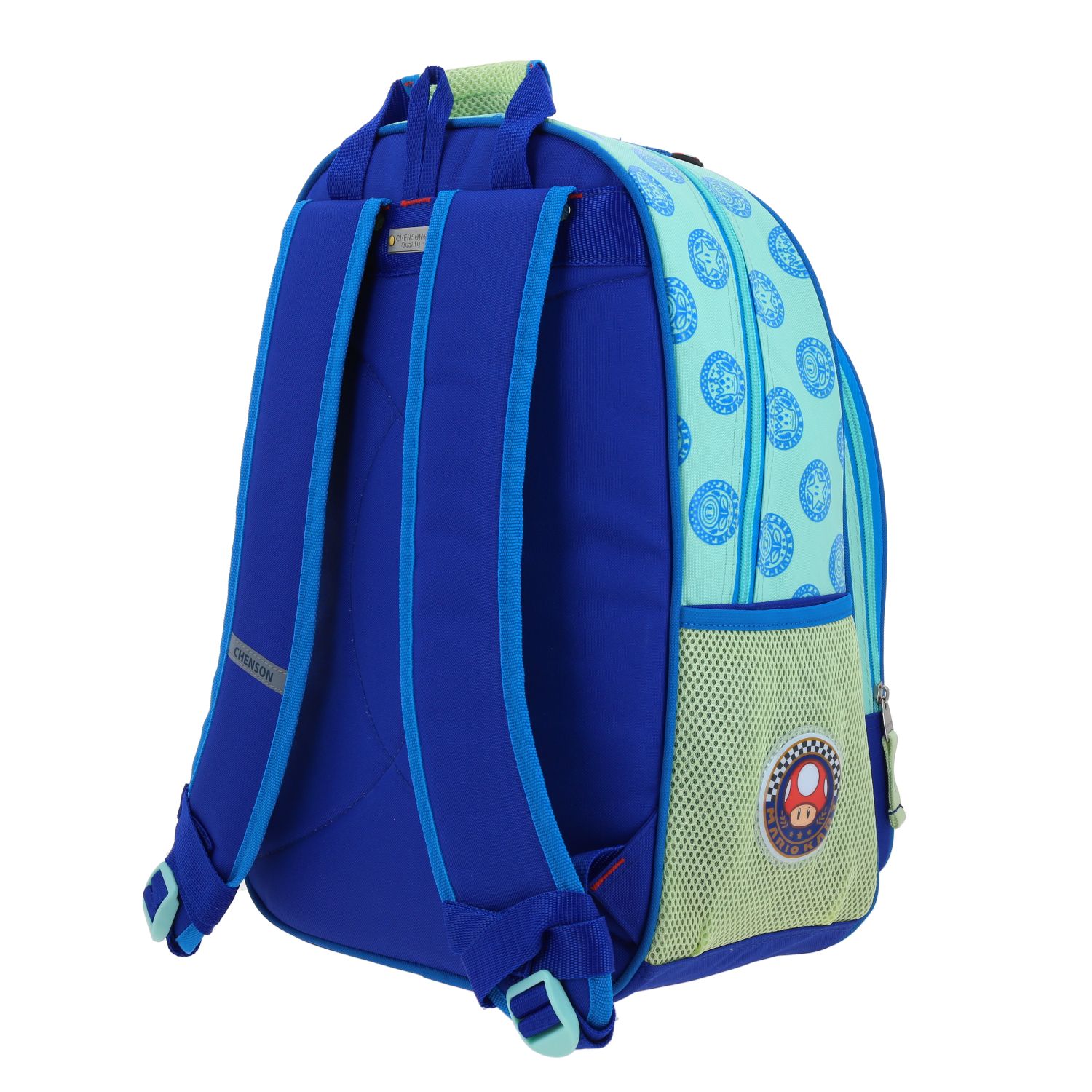 Foto 6 pulgar | Mochila Escolar Grande Chenson Mario Bros Kart Coleccion Peis Mb66280-9