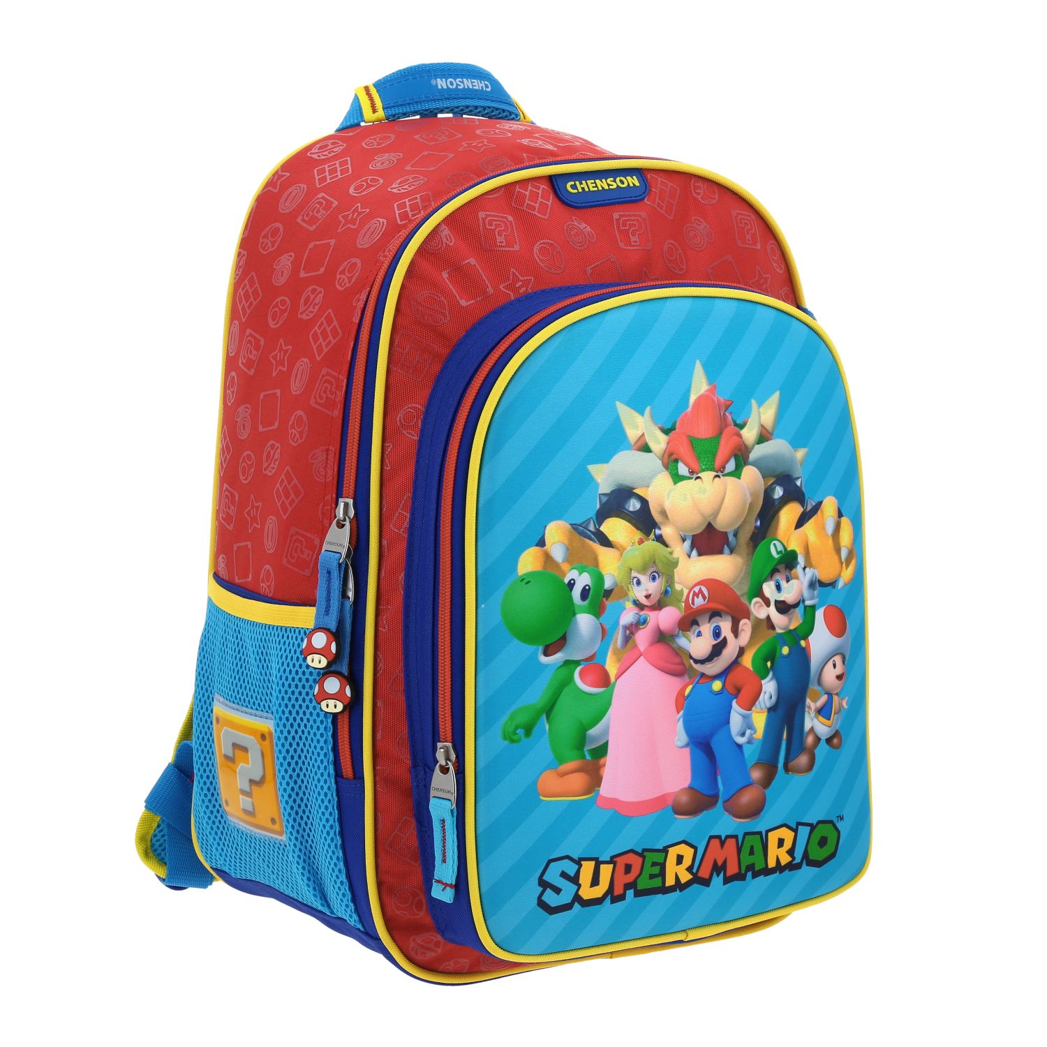 Foto 3 pulgar | Mochila Escolar Chenson Mario Primaria Squat Mb66368-r