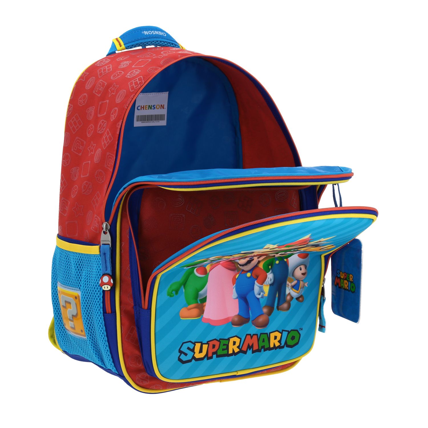 Foto 5 pulgar | Mochila Escolar Chenson Mario Primaria Squat Mb66368-r