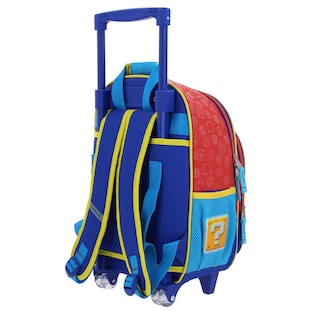 Foto 6 | Mochila Mediana Chenson Ruedas Niño Escolar Llantas Kinder Mario Bros Squat Mb66371-r Carro De Fabrica