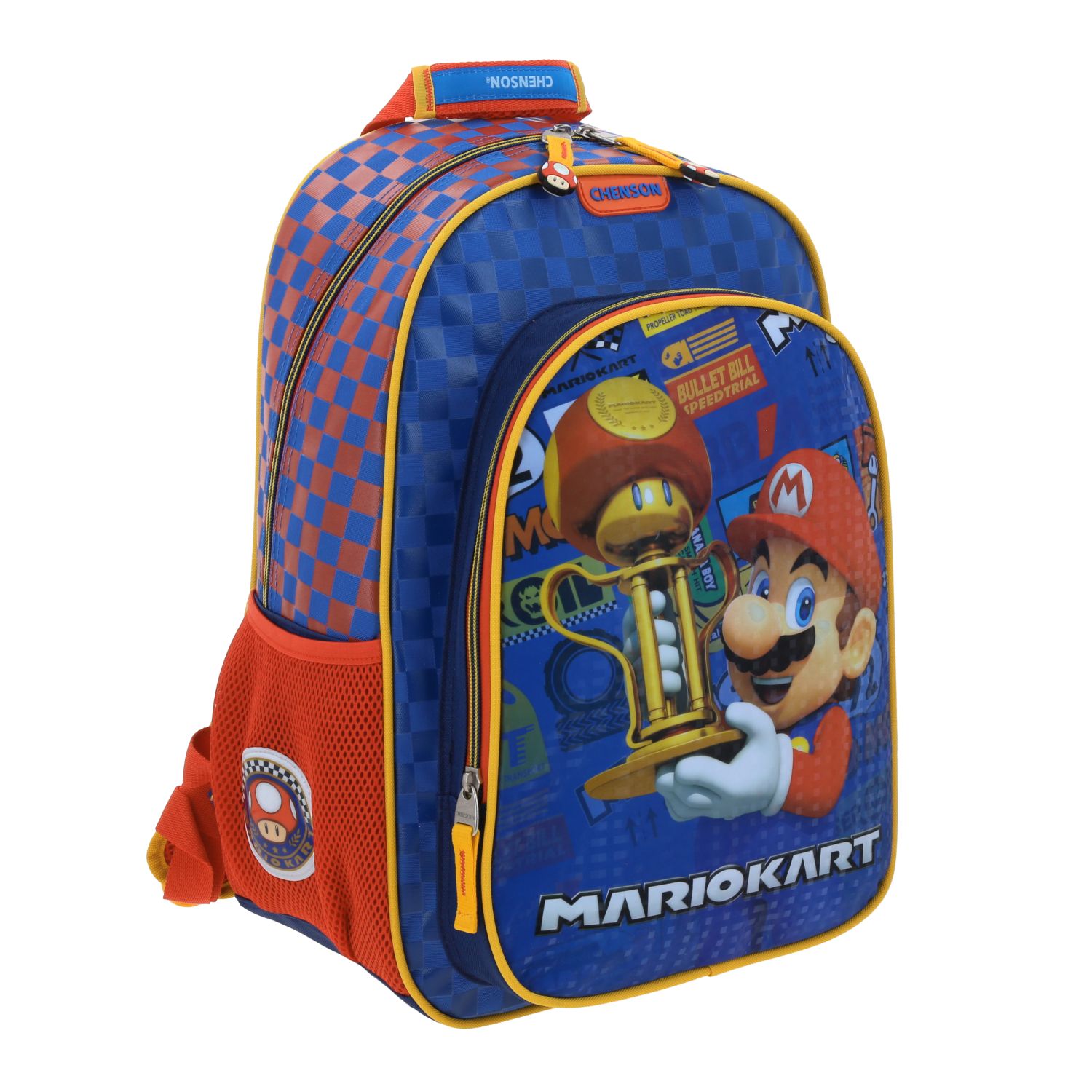 Foto 3 pulgar | Mochila Escolar Chenson Mario Bros Primaria Veloz Mb66412-9