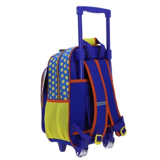 Foto 4 | Mochila Mediana Chenson Ruedas Niño Escolar Llantas Kinder Mario Bros Powp Mb66309-9 Carro De Fabrica