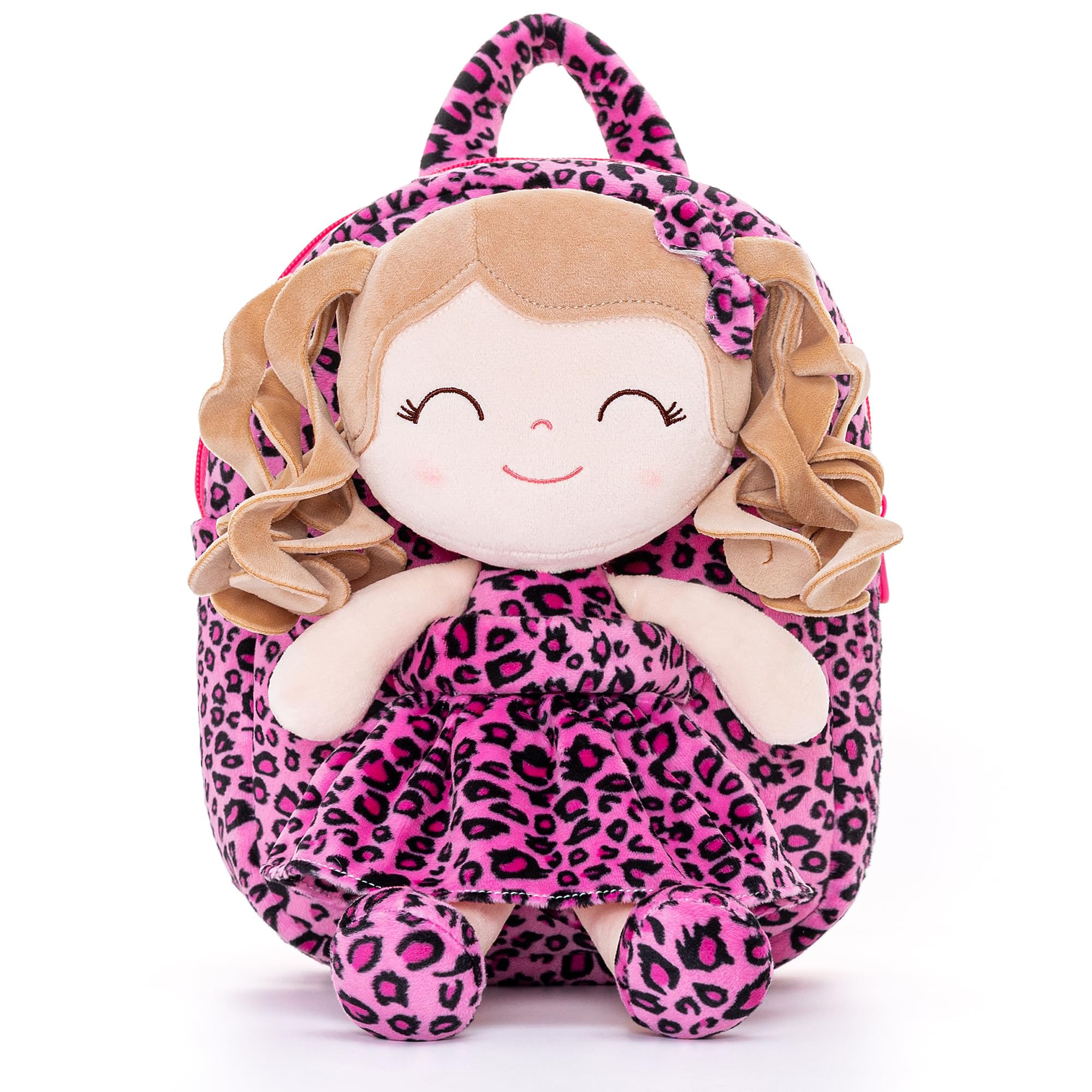 Foto 3 | Mochila Gloveleya para Niña Pequeña con Muñeca de Peluche 23 cm - Venta Internacional