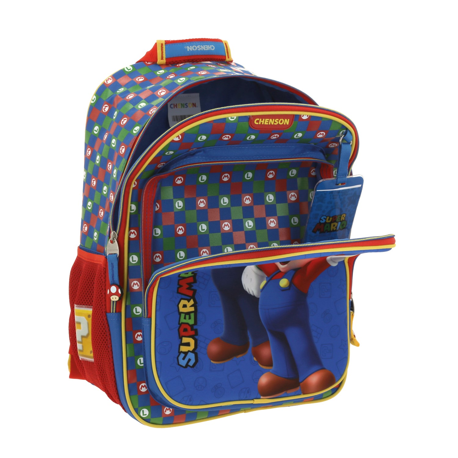 Foto 5 | Mochila Escolar Chenson Luigi y Mario Bros