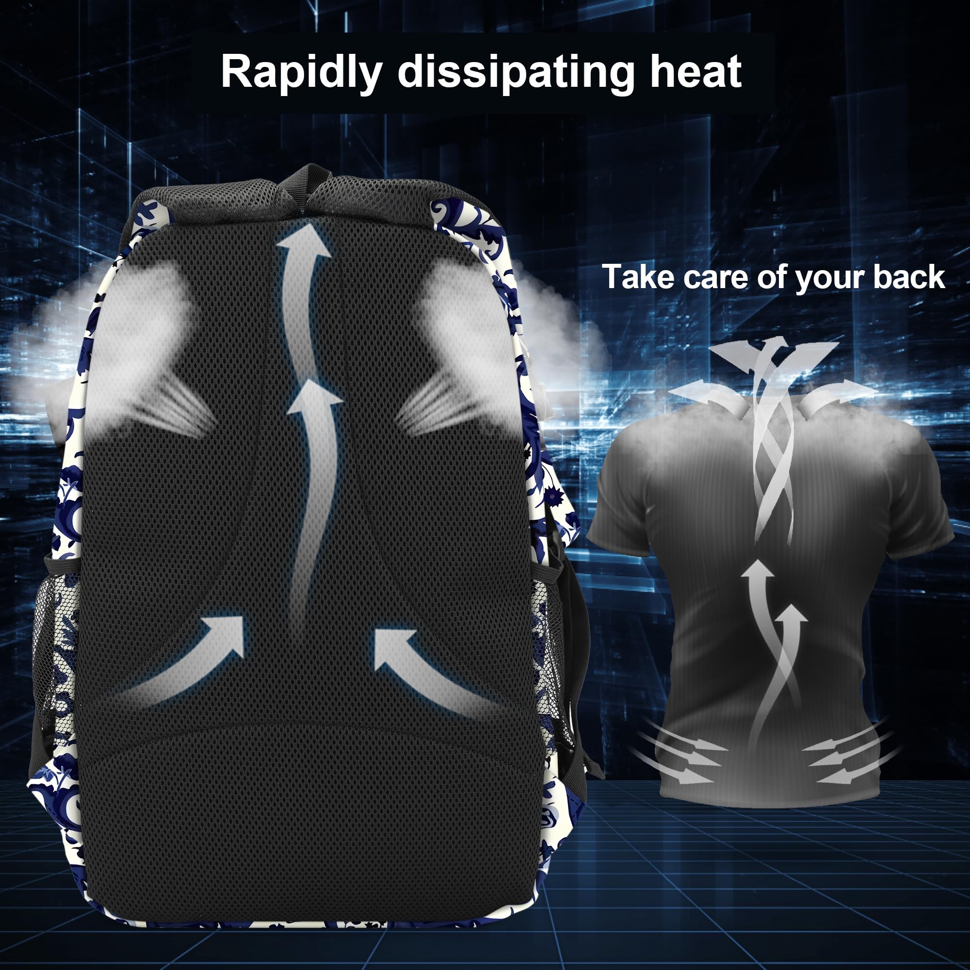 Foto 8 pulgar | Mochila Escolar Rickyh Style Ligera e Impermeable - Venta Internacional