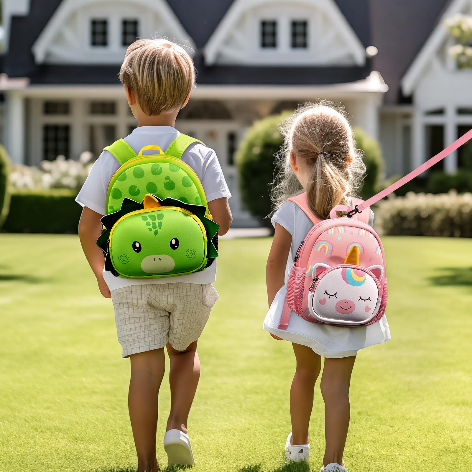 Foto 3 pulgar | Mochila Mibasies Dinosaurios para Niño - Venta Internacional