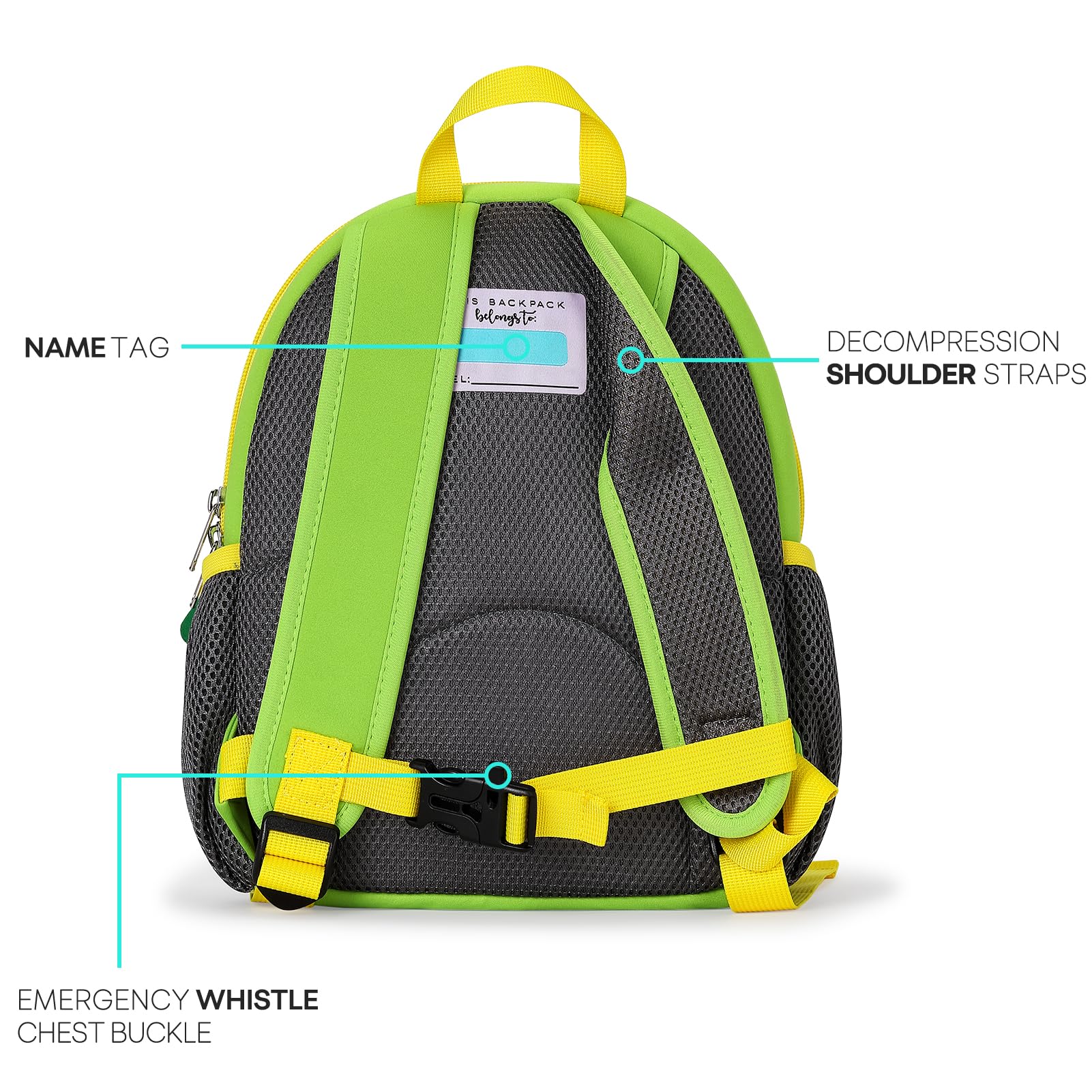 Foto 7 pulgar | Mochila Mibasies Dinosaurios para Niño - Venta Internacional