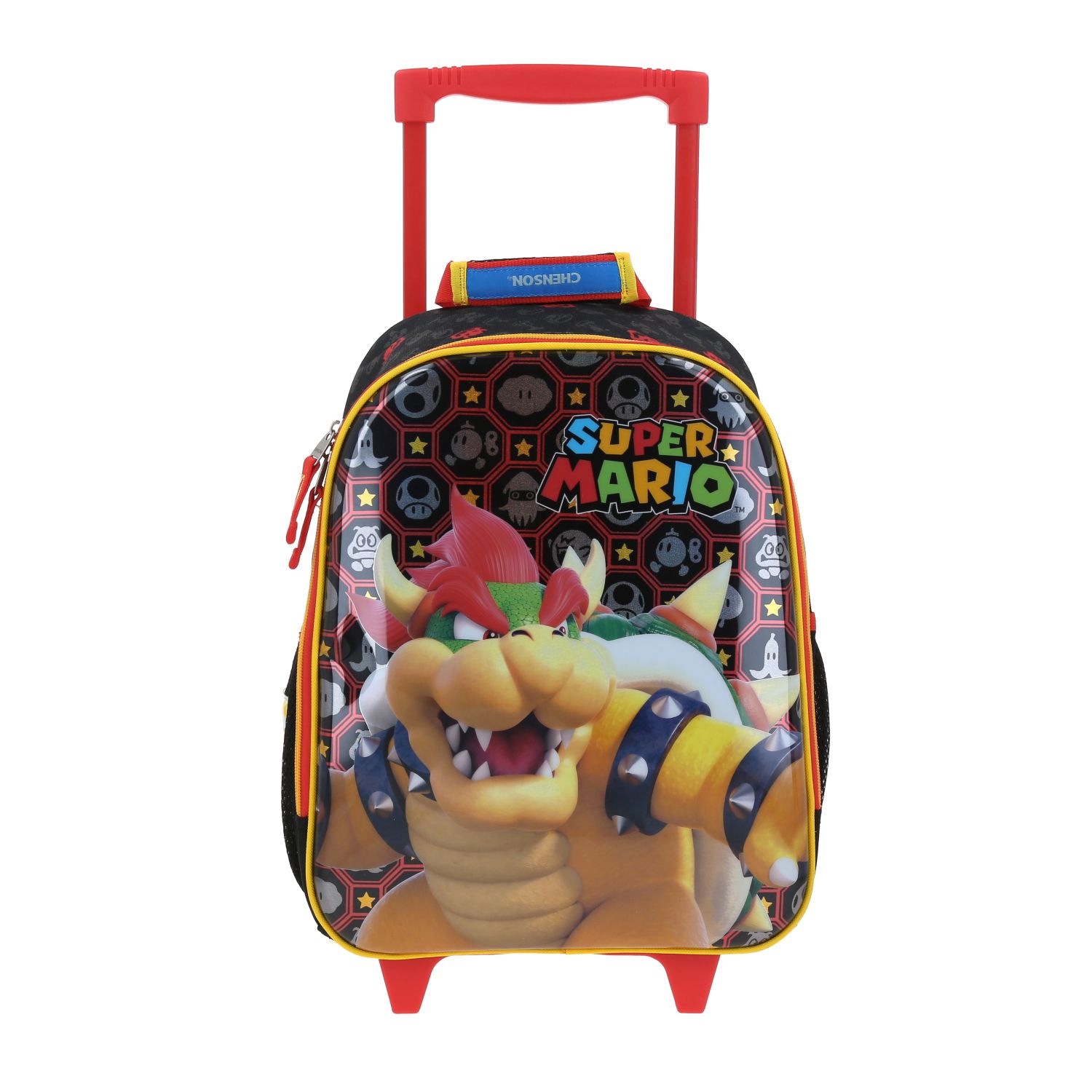 Foto 2 pulgar | Mochila Chica Chenson con Ruedas de Bowser Mario Rewo