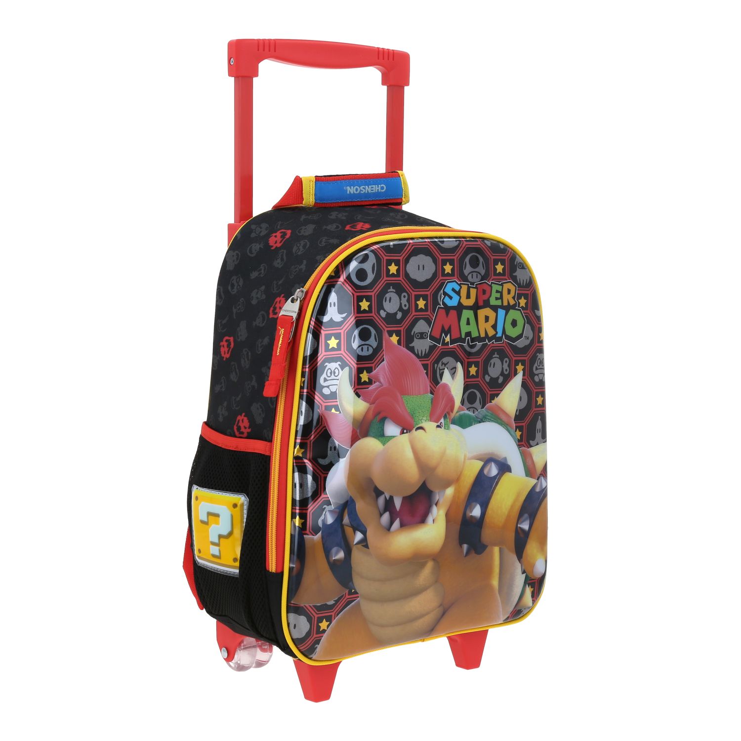 Foto 7 pulgar | Mochila Chica Chenson con Ruedas de Bowser Mario Rewo