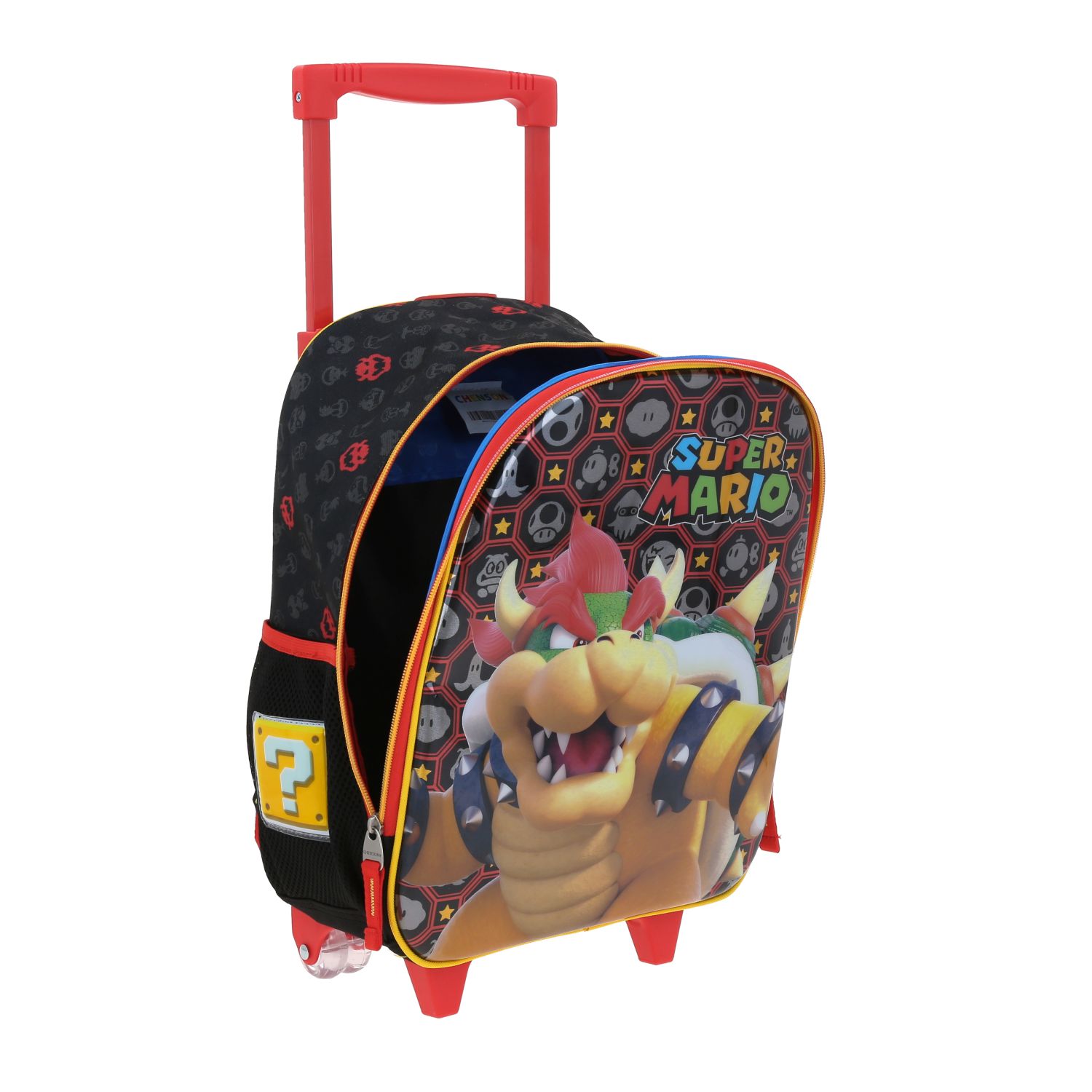 Foto 8 pulgar | Mochila Chica Chenson con Ruedas de Bowser Mario Rewo