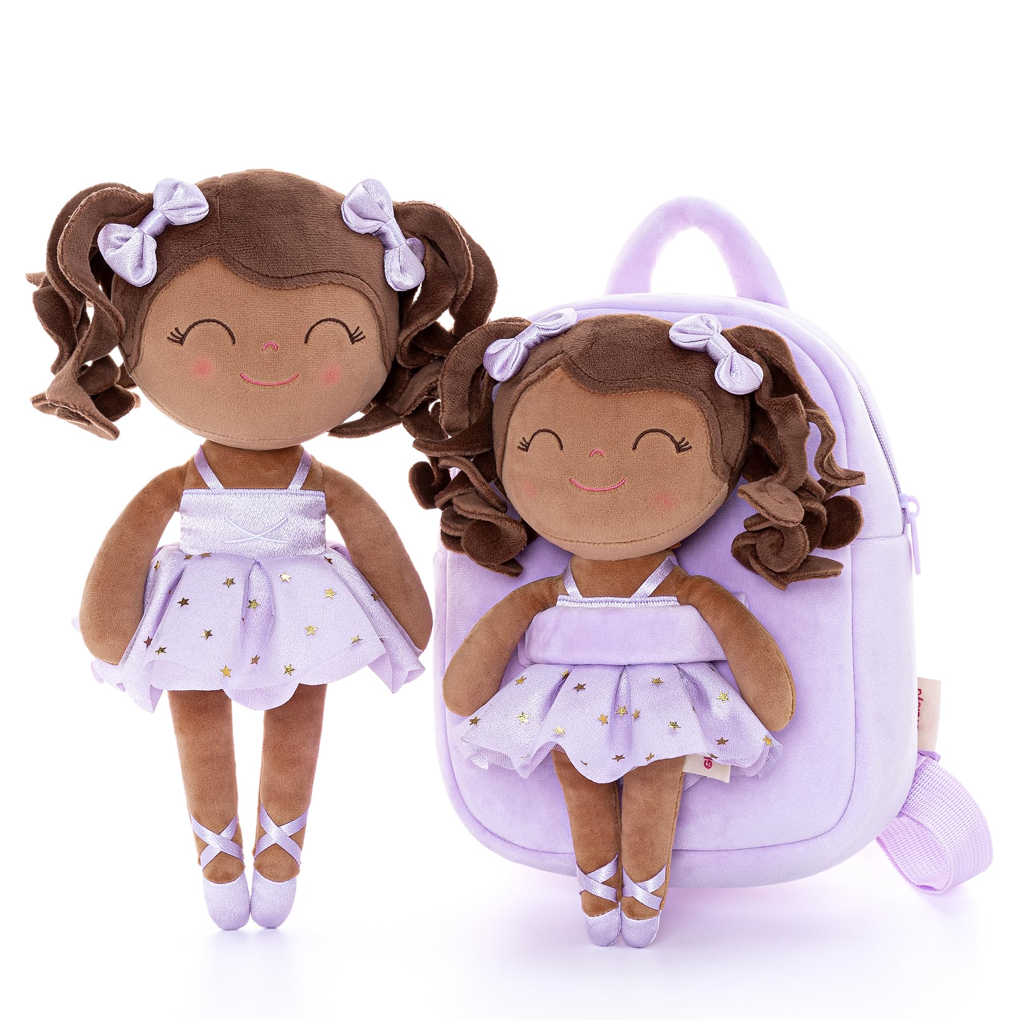 Foto 5 pulgar | Mochila Gloveleya Baby Ballerina con Muñeca de Peluche de 23 cm - Venta Internacional