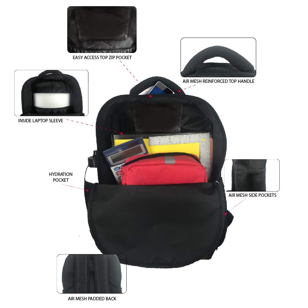 Foto 4 pulgar | Mochila Marvel Comics Classic Deadpool - Venta Internacional