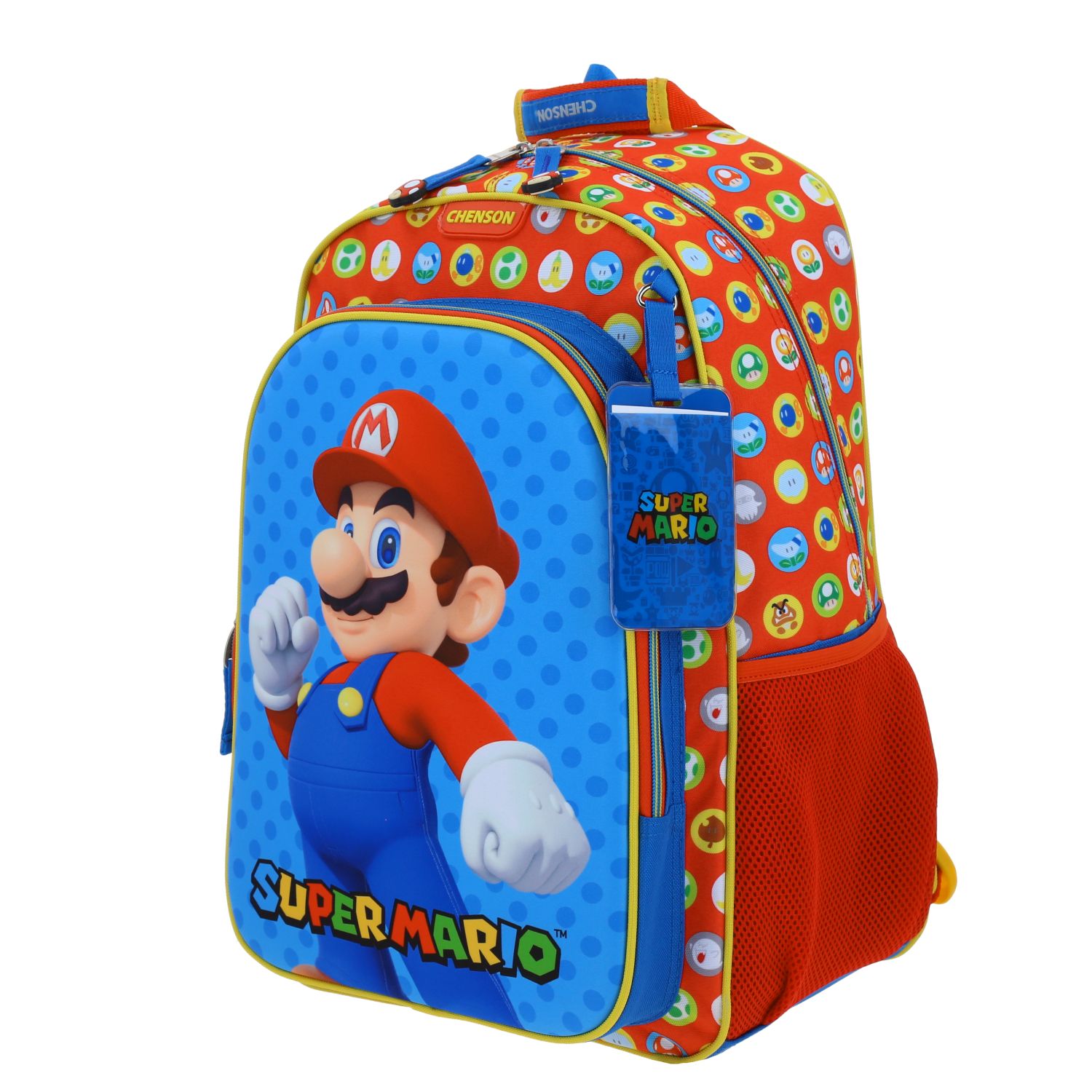 Foto 3 pulgar | Mochila Escolar Chenson de Mario Bros