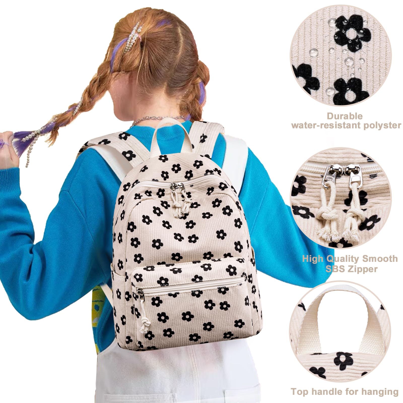 Foto 5 pulgar | Mochila Bluboon de Pana - Venta Internacional