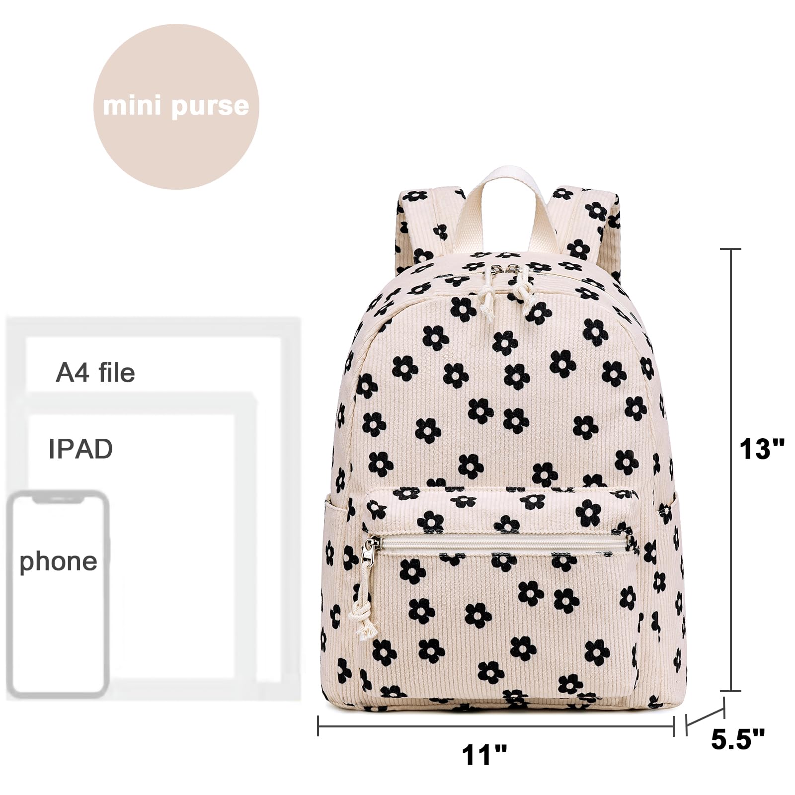 Foto 8 pulgar | Mochila Bluboon de Pana - Venta Internacional