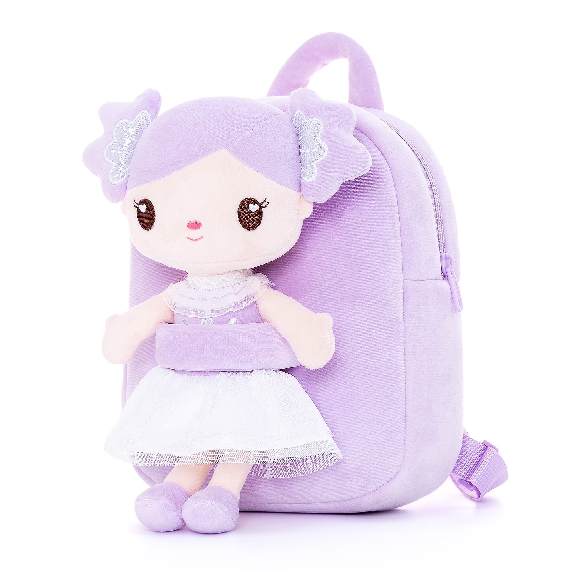Mochila para Niños Pequeños Gloveleya Kids Candy Purple Doll 9 - Venta Internacional