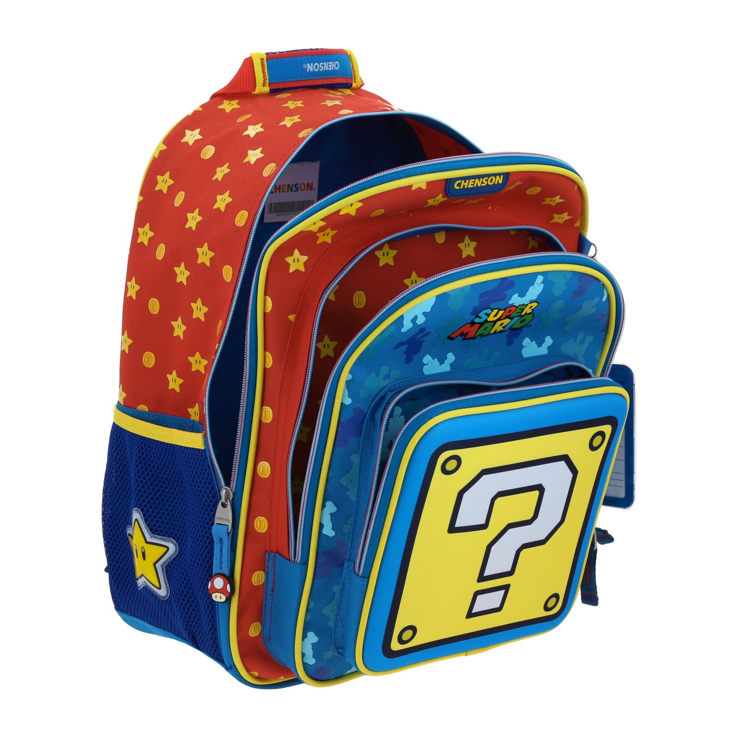 Foto 6 pulgar | Mochila Escolar Grande Chenson de Mario Bros Myst