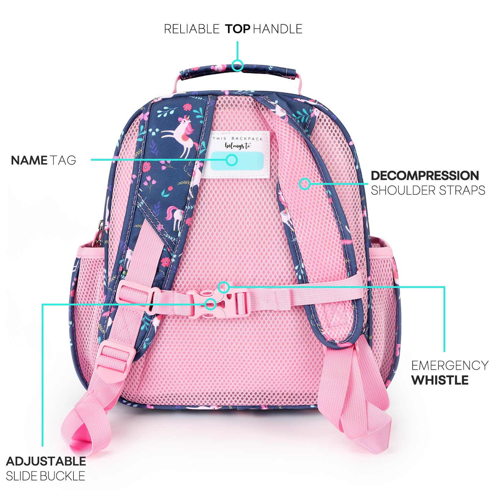 Foto 5 pulgar | Mochila Mibasies Kids 12 L para Niñas de 5 a 8 Años - Venta Internacional