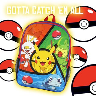 Foto 6 | Mochila Bioworld Pokémon y sus Amigos - Venta Internacional
