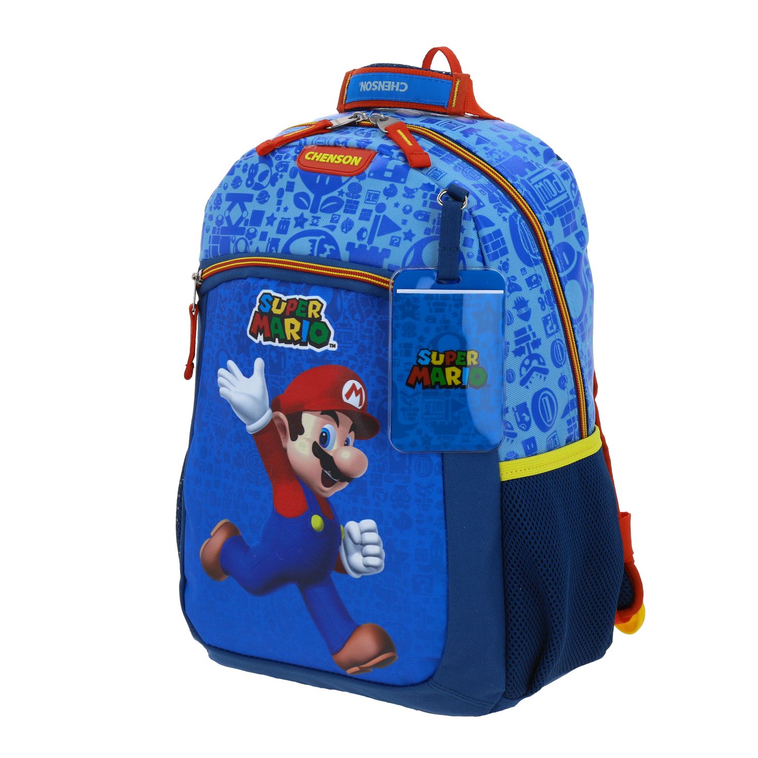Foto 3 pulgar | Mochila Mediana Escolar Chenson Mario Bros Scotty