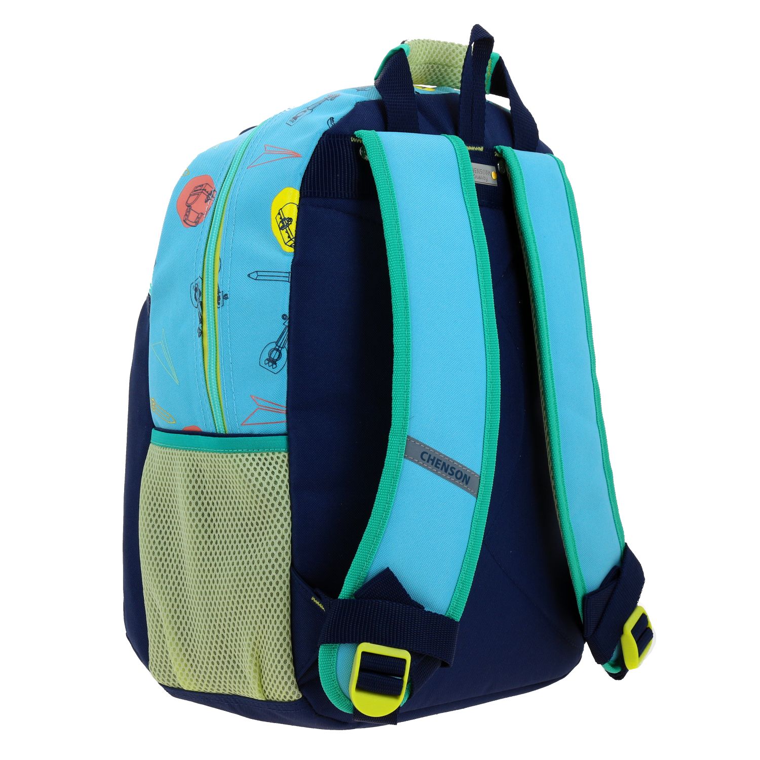 Foto 4 pulgar | Mochila Mediana Chenson Preescolar Kinder Monster At Work Inc Aufter Mw65975-9