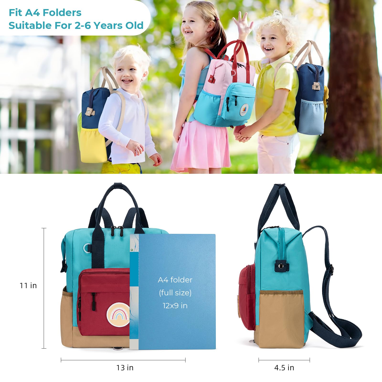 Foto 3 pulgar | Mochila Cluci para Niños en Preescolar - Venta Internacional
