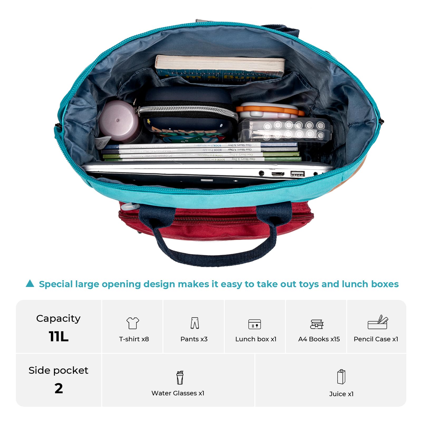 Foto 4 pulgar | Mochila Cluci para Niños en Preescolar - Venta Internacional