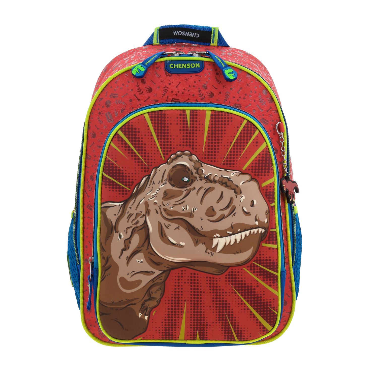Mochila Escolar Grande Chenson Dinosaurio T-rex Dicor Co66058-r