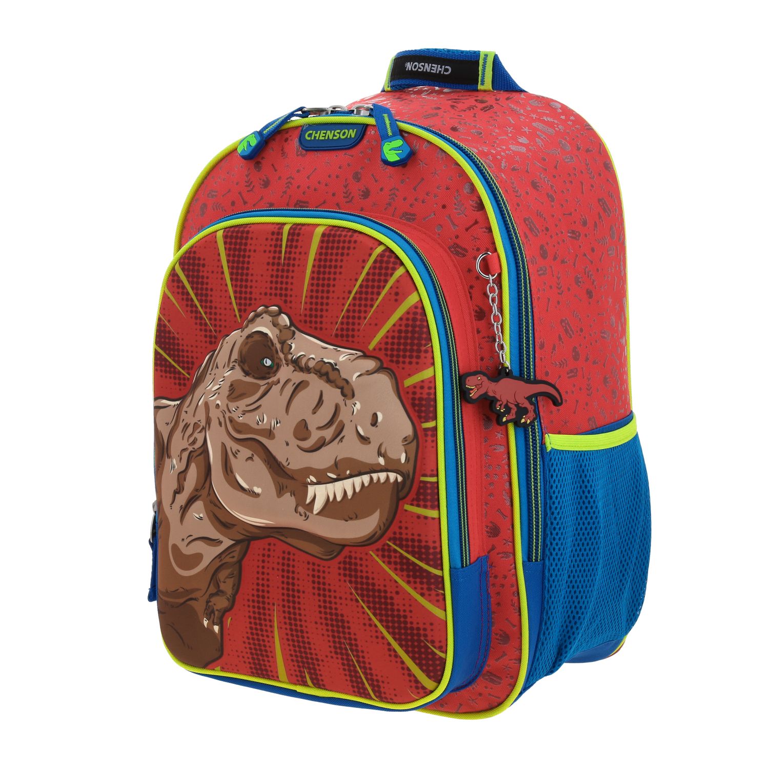 Foto 3 pulgar | Mochila Escolar Grande Chenson Dinosaurio T-rex Dicor Co66058-r