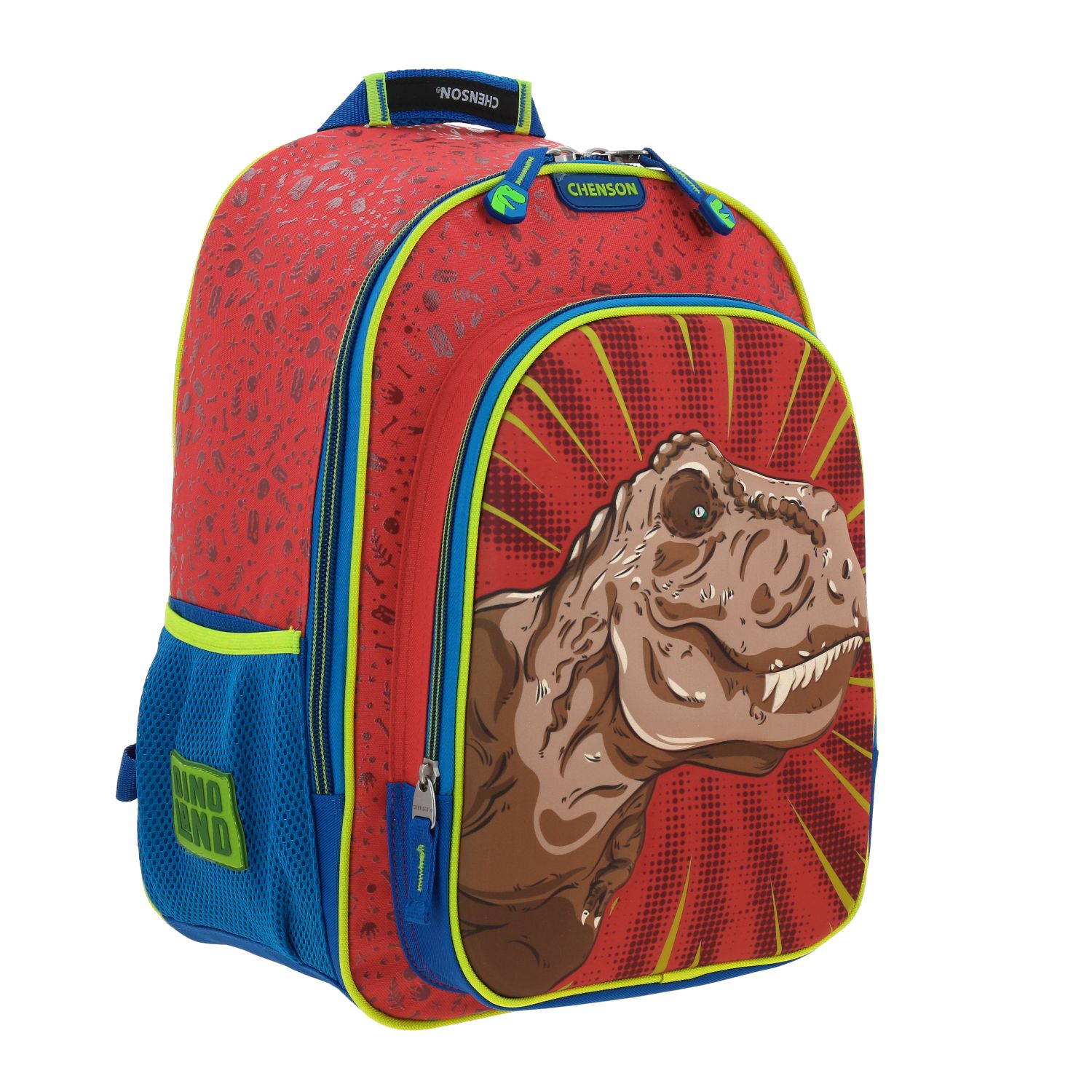 Foto 4 pulgar | Mochila Escolar Grande Chenson Dinosaurio T-rex Dicor Co66058-r