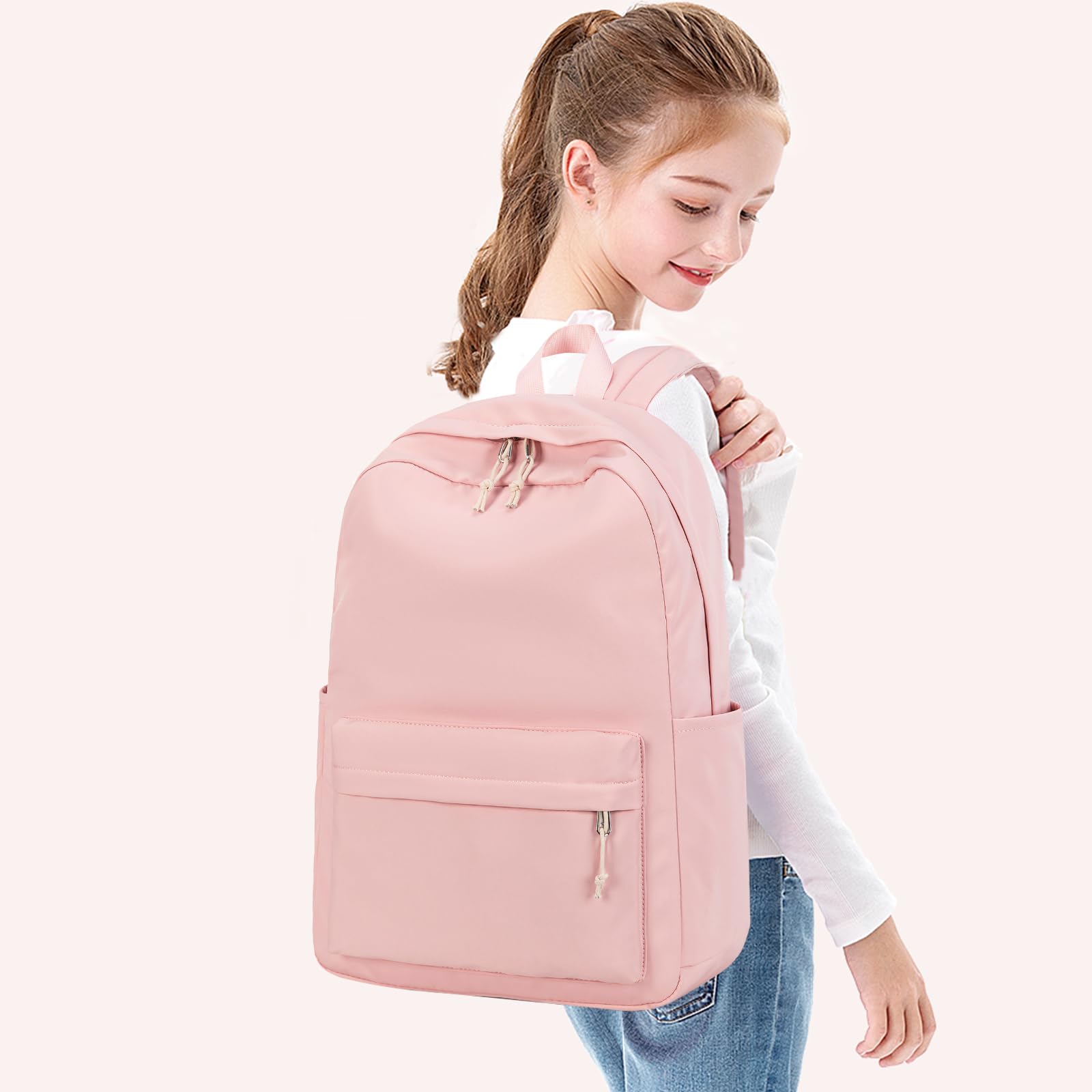 Foto 3 pulgar | Mochila Escolar Bluboon Butterfly Rosa - Venta Internacional
