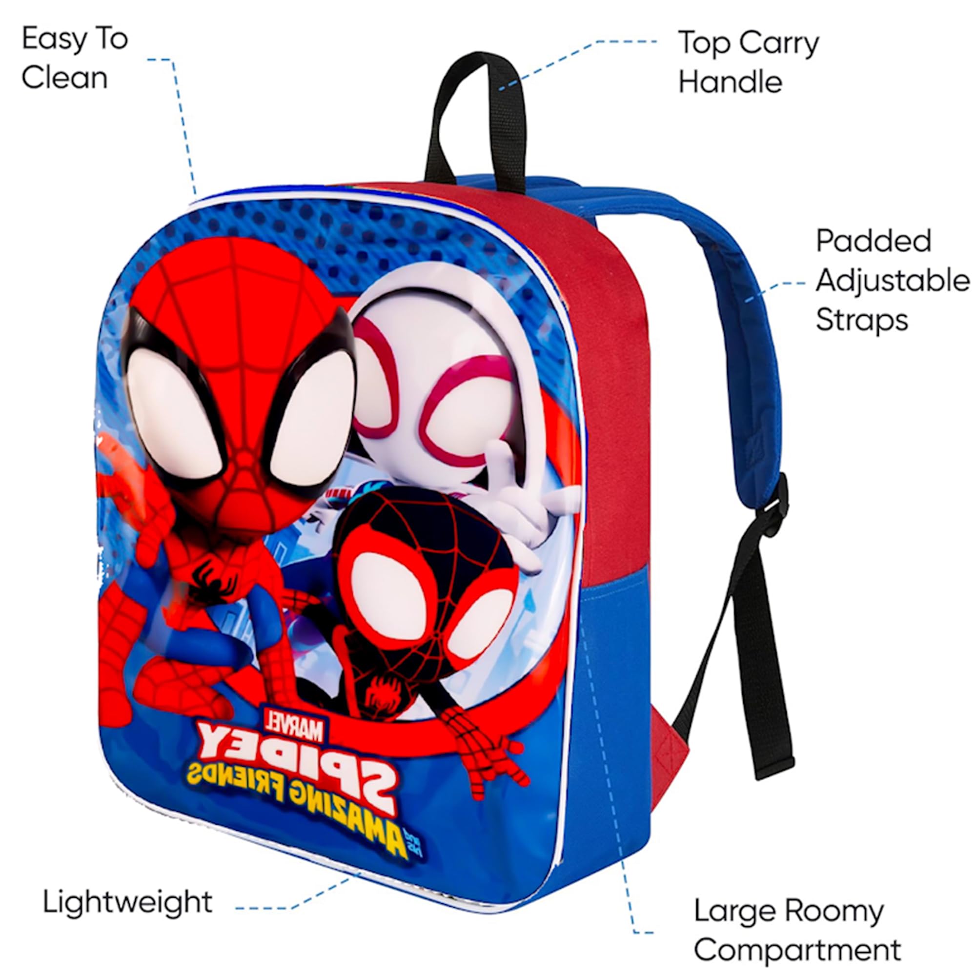 Foto 3 pulgar | Mochila Marvel Spider-Man con Accesorios-Venta Internacional