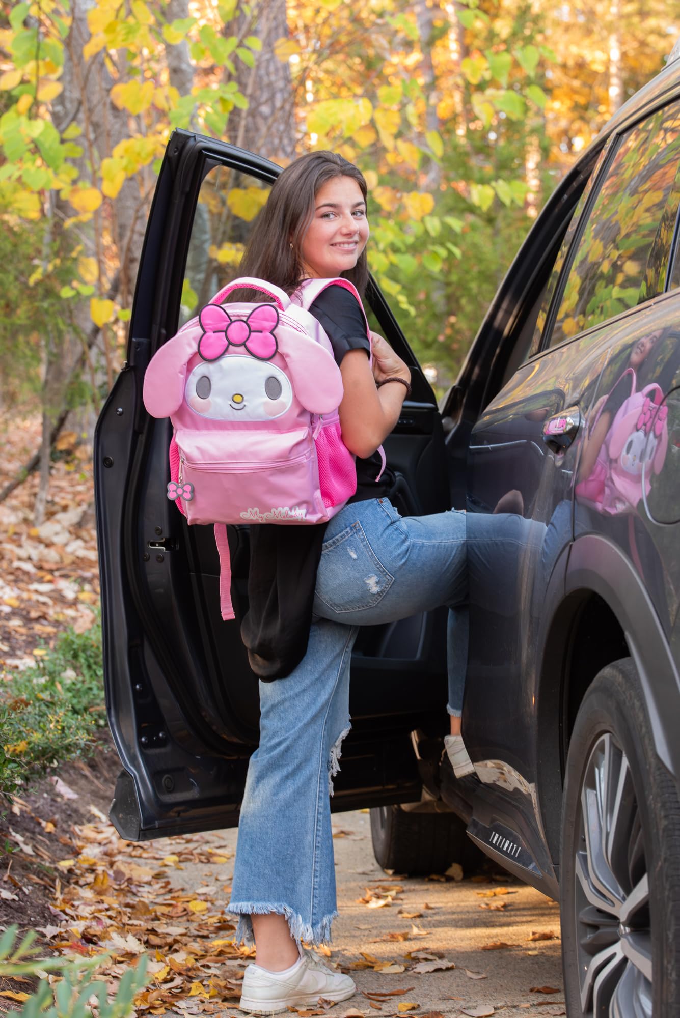 Foto 7 pulgar | Mochila Ai Accessory Innovations Hello Kitty My Melody Girls - Venta Internacional