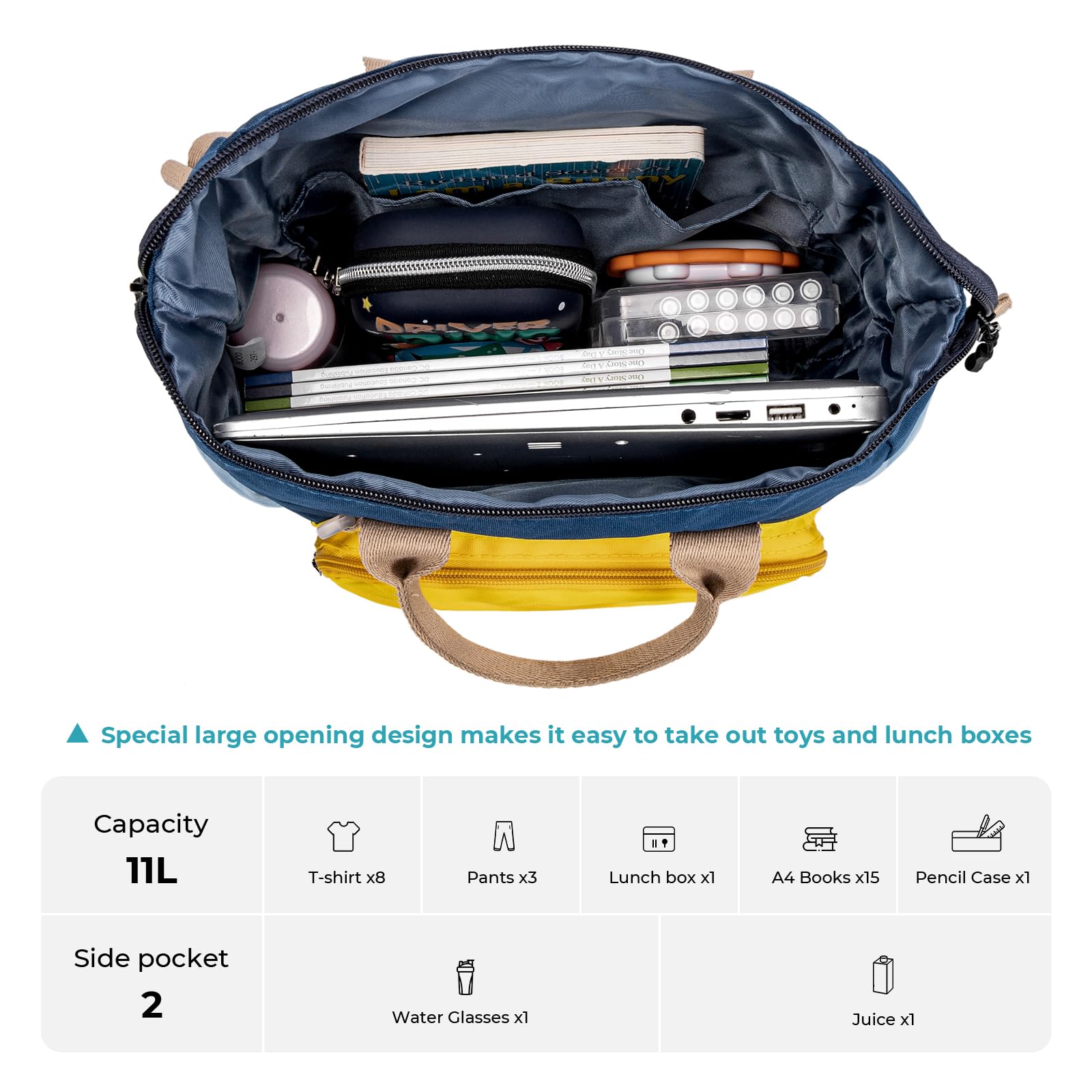 Foto 4 pulgar | Mochila Cluci para Niños Pequeños en Preescolar - Venta Internacional