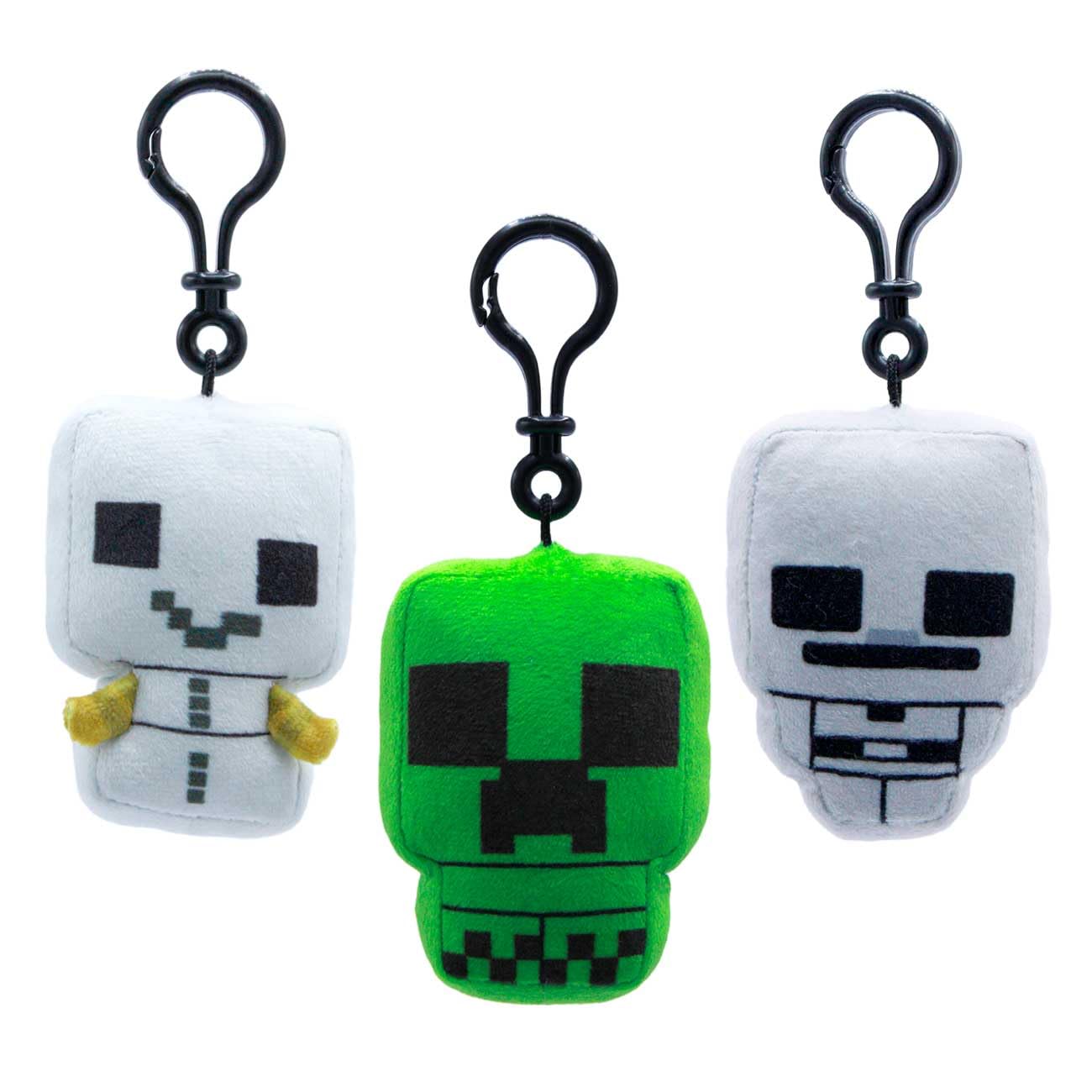 Foto 2 pulgar | Colgadores De Mochilas De Felpa Just Toys Llc Minecraft Series 1 - Venta Internacional.