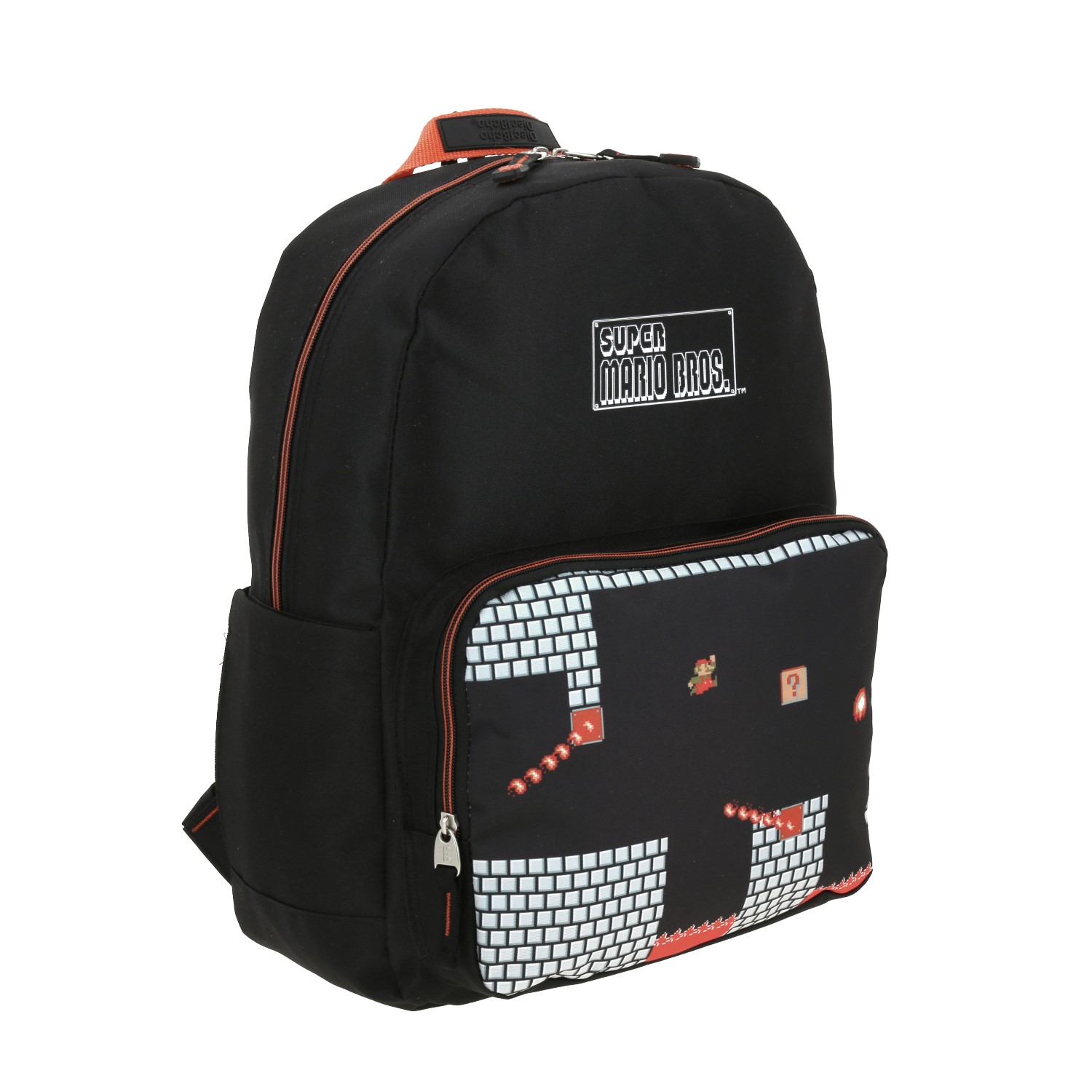 Foto 6 | Mochila Grande Escolar Chenson de Mario Bros Fuego