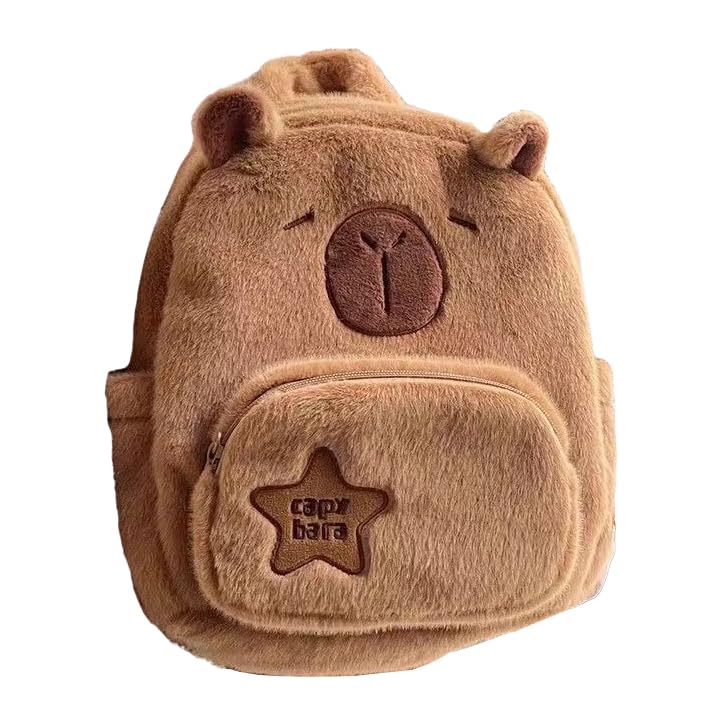 Foto 2 pulgar | Mochila Capibara Plush 24x11x30 cm para Niños - Venta Internacional