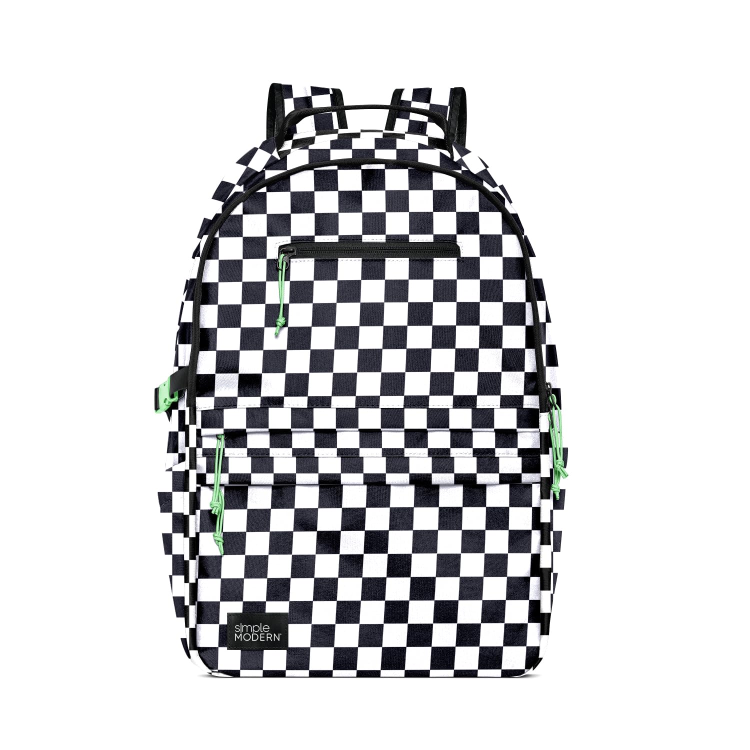 Foto 2 pulgar | Mochila Simple Modern Ellis Para Niños En Edad Escolar, 25 L, Color Blanco Y Negro - Venta Internacional.