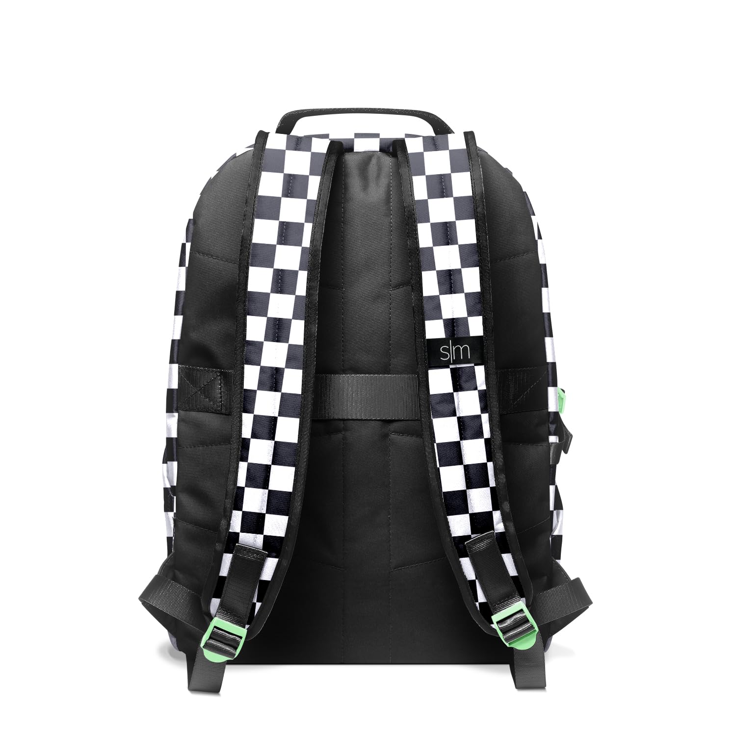 Foto 2 | Mochila Simple Modern Ellis Para Niños En Edad Escolar, 25 L, Color Blanco Y Negro - Venta Internacional.