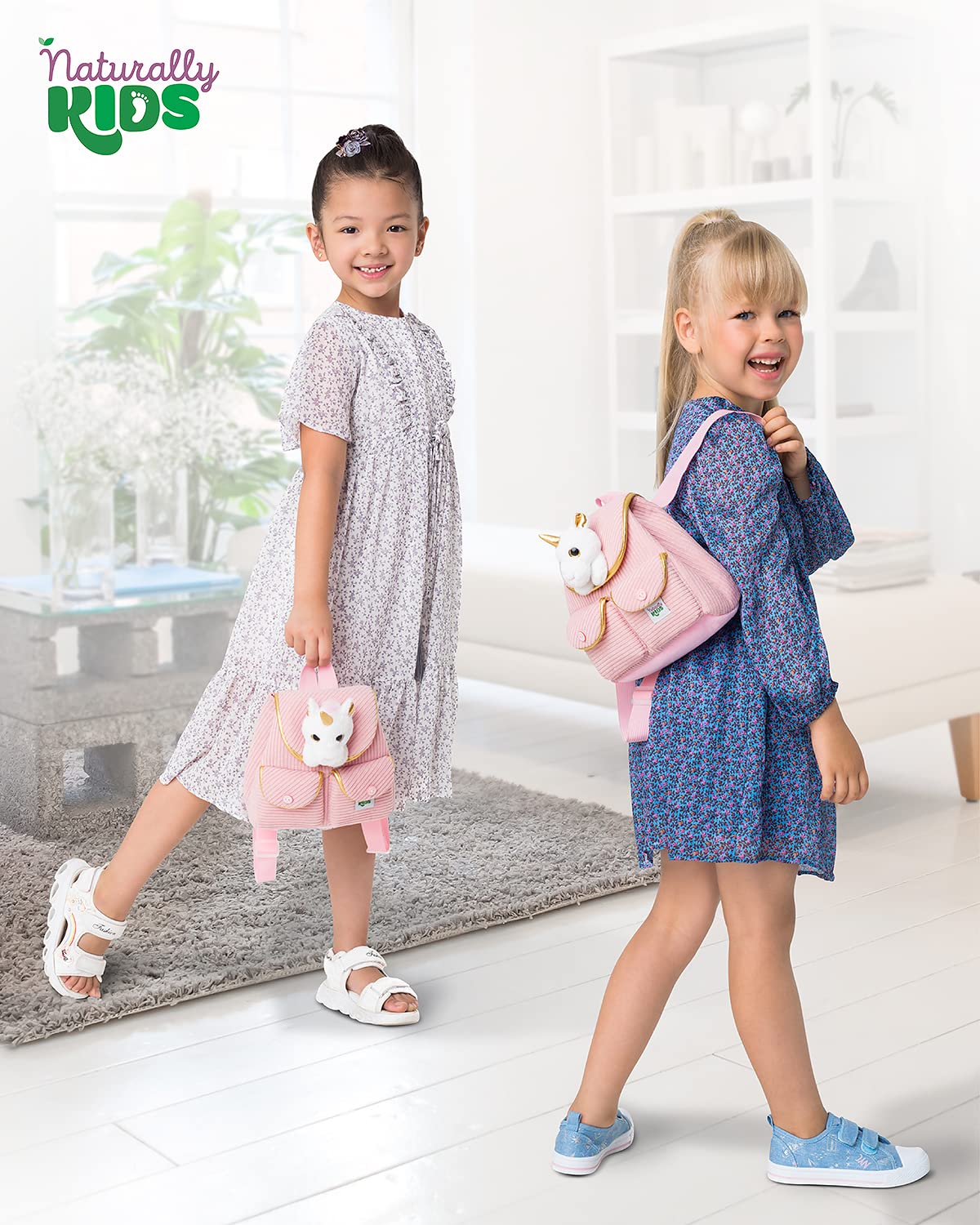 Foto 7 pulgar | Minimochila Naturally Kids Unicornio Rosa - Venta Internacional