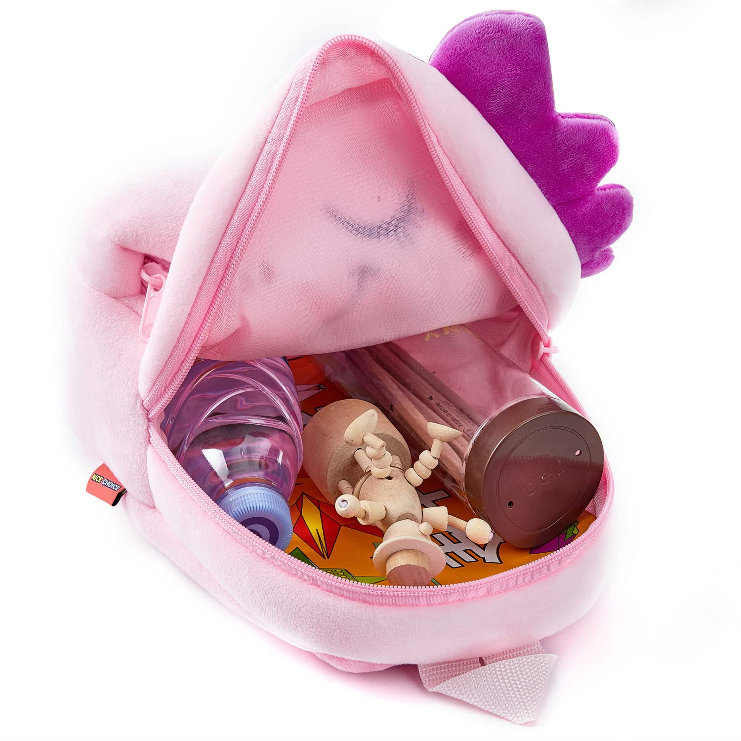Foto 8 pulgar | Mochila Nice Choice Dinosaurio para Niñas de 2 a 6 Años - Venta Internacional