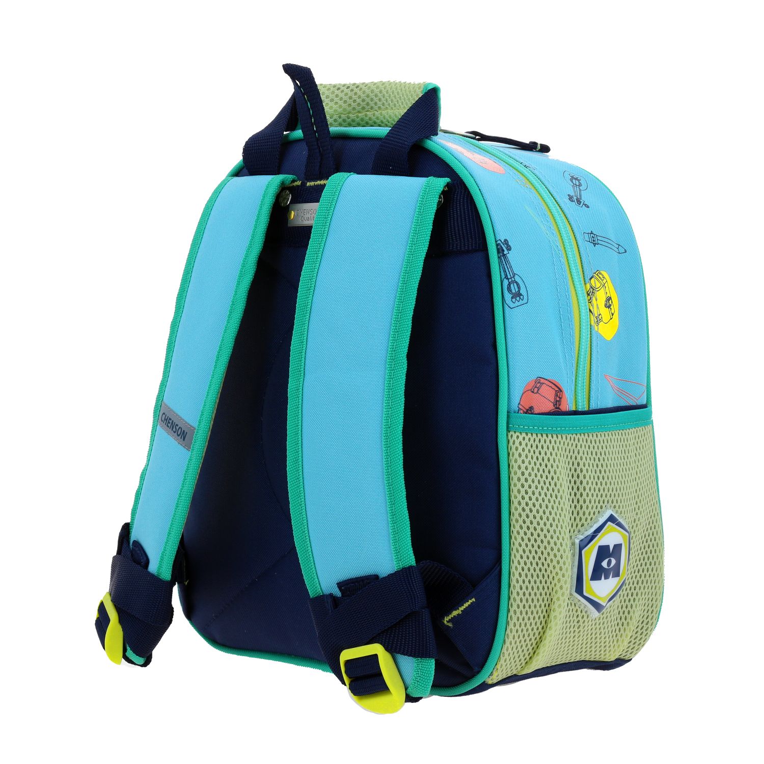 Foto 5 | Mochila Chica Chenson Preescolar Kinder Monster At Work Inc Aufter Mw65976-9